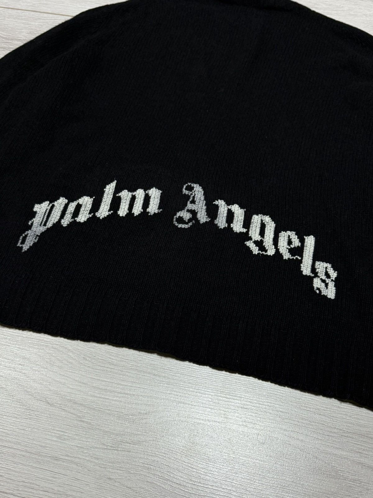 Palm Angels Palm Angels vintage spell out sweater big logo Size US XL / EU 56 / 4 - 11 Thumbnail