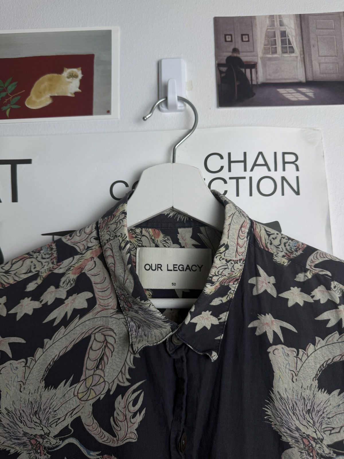 Other Our Legacy dragon printed longsleeve shirt L designer luxury Size US L / EU 52-54 / 3 - 3 Thumbnail