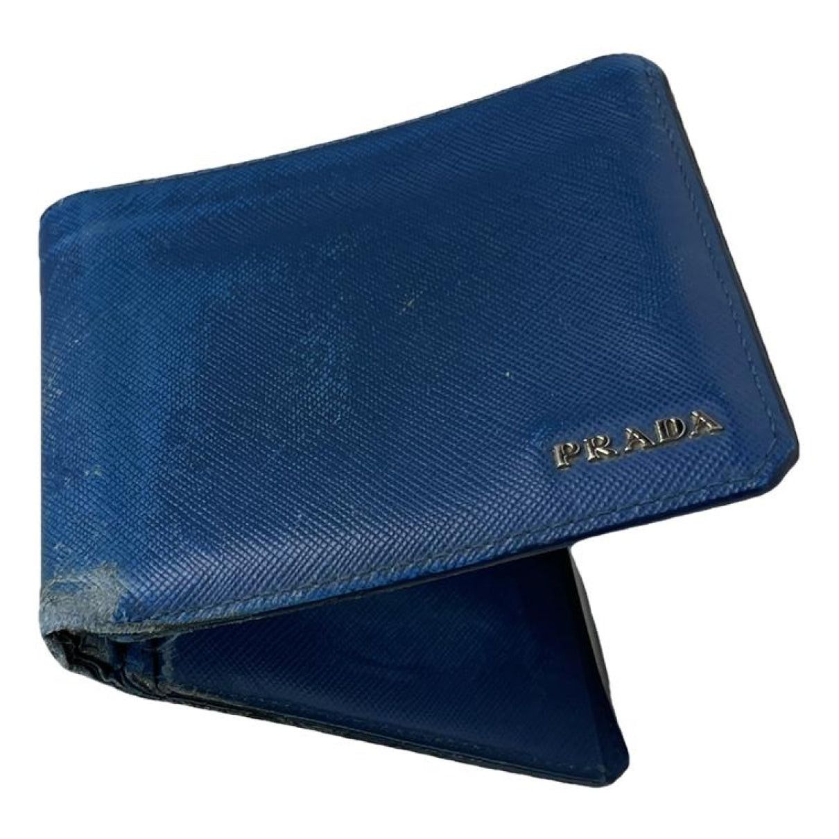 Prada Blue Leather Purse Size ONE SIZE - 1 Thumbnail