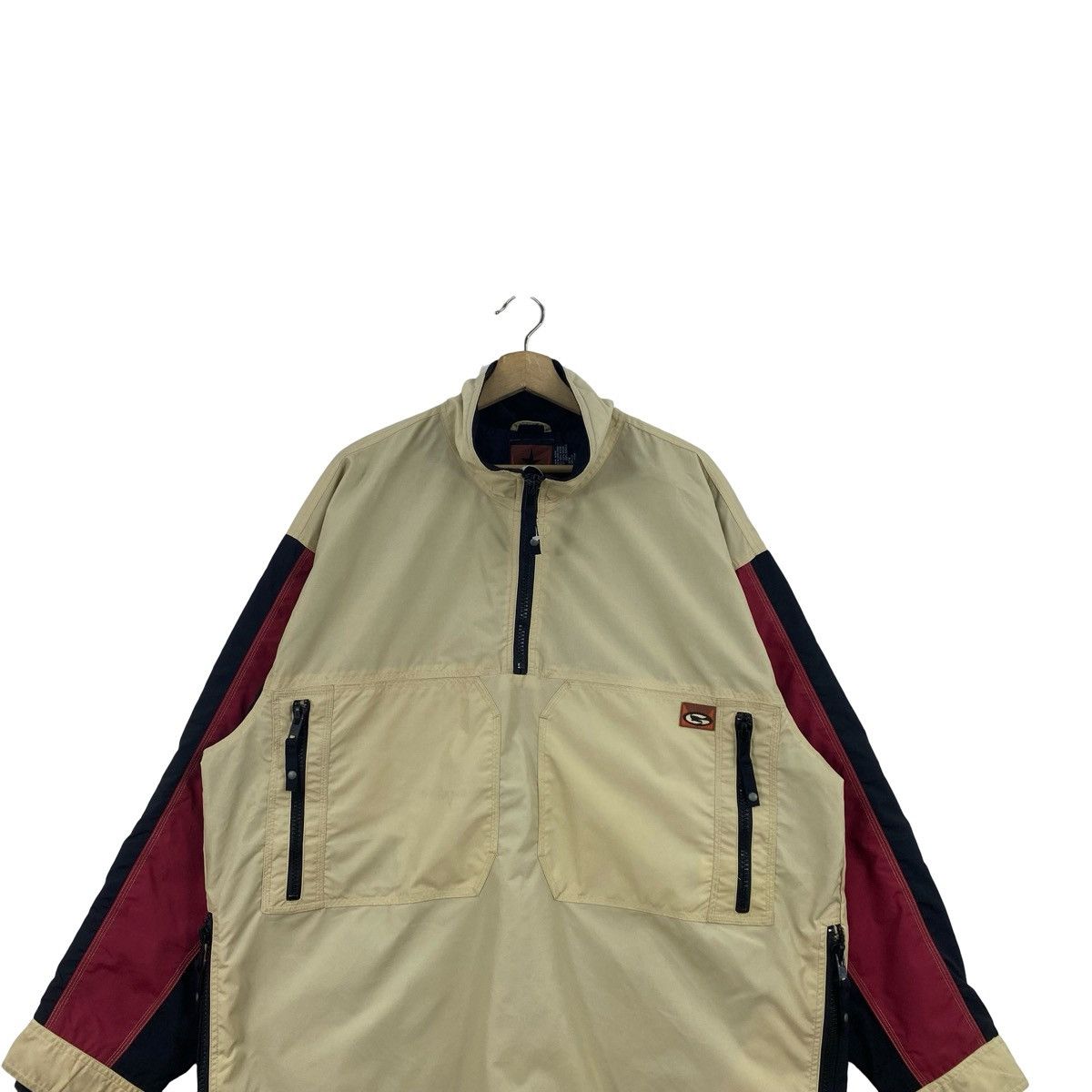 Gotcha Vintage GOTCHA SNOWGEAR Half Zip Pullover Jacket Ski Size US M / EU 48-50 / 2 - 2 Thumbnail