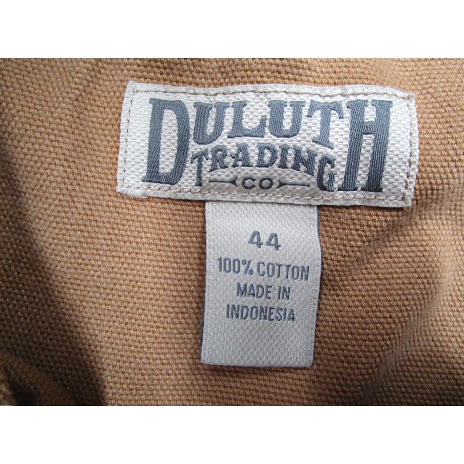 Vintage VINTAGE Duluth Men's Cargo Shorts 44 Brown Canvas Casual Workwear Relaxed Fit 12" Inseam Size US 44 / EU 60 - 2 Thumbnail