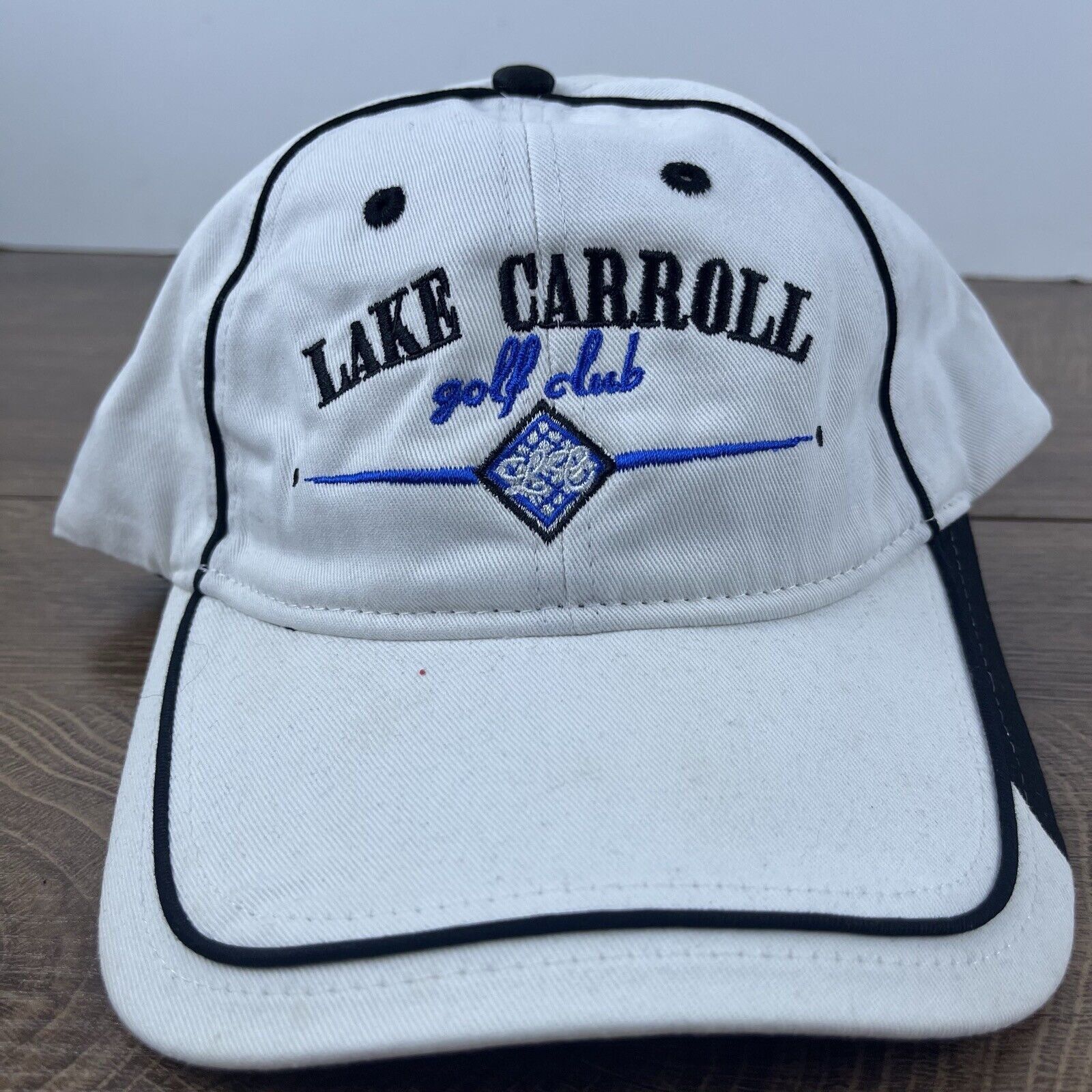 Other Lake Carroll Golf Club Hat White Cap Hat Adjustable Hat Whit Size ONE SIZE - 4 Thumbnail