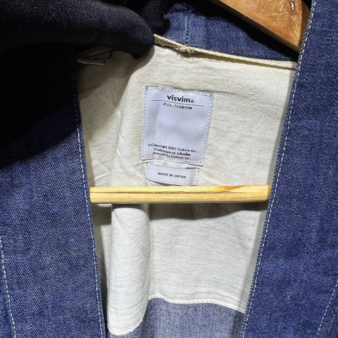 Visvim Visvim Lhamo Kimono Denim shirt Size US M / EU 48-50 / 2 - 6 Thumbnail