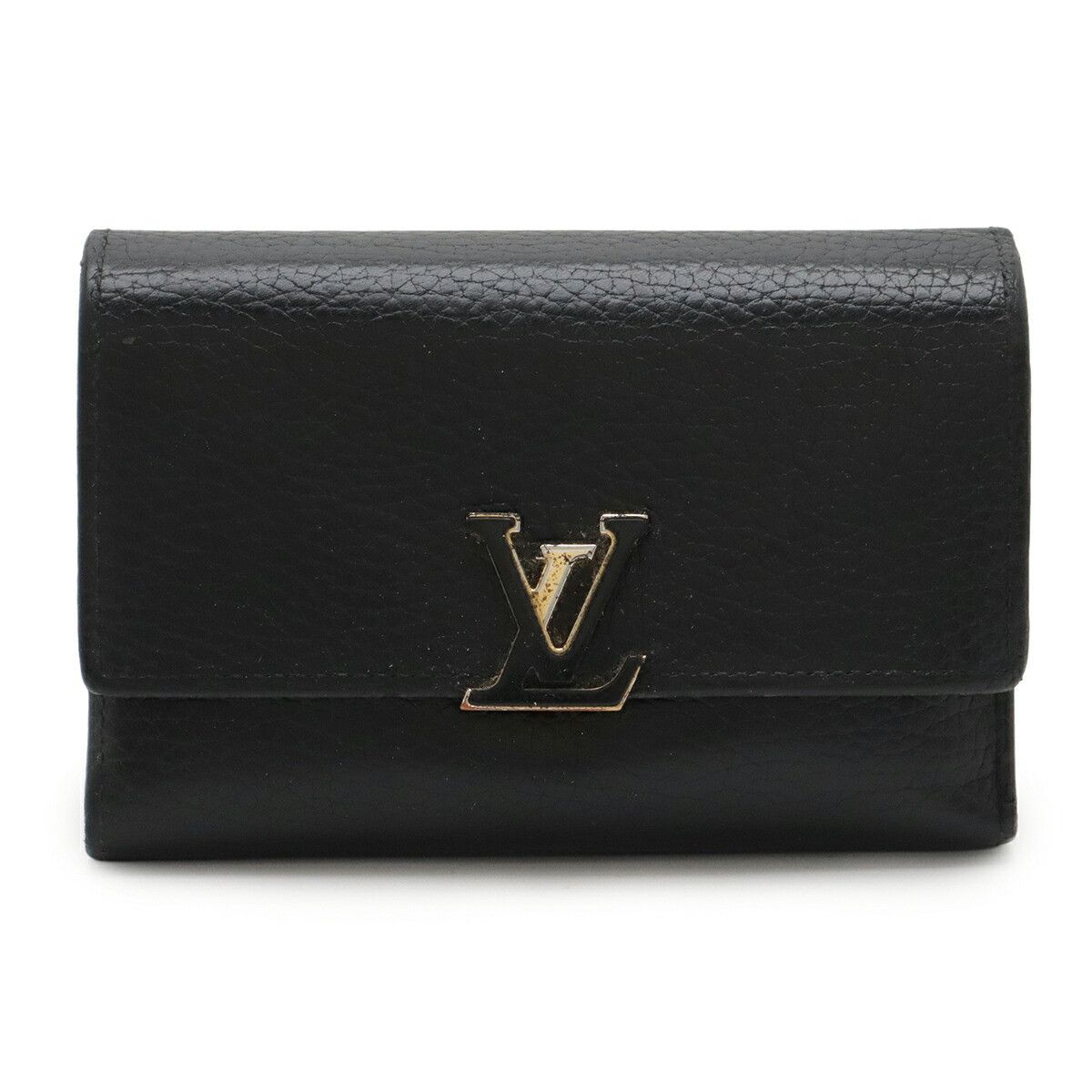 Louis Vuitton Louis Vuitton Louis Vuitton Portefeuille Capucines Taurillon Leather Wallet Leather Short Wallet M62157 DUTY FREE for USA Size ONE SIZE - 1 Thumbnail