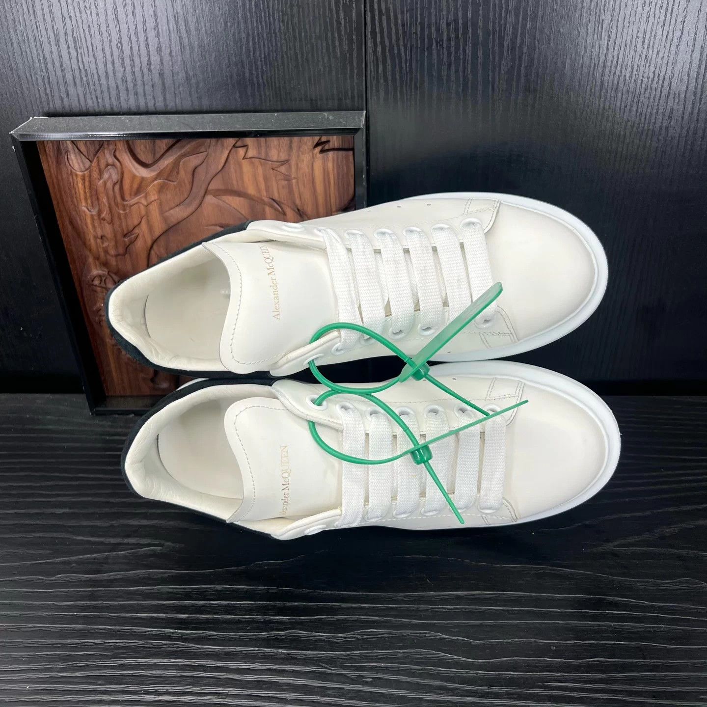 Alexander McQueen McQ Black Tail Suede 38 New Boxed Size US 7 / IT 37 - 8 Thumbnail