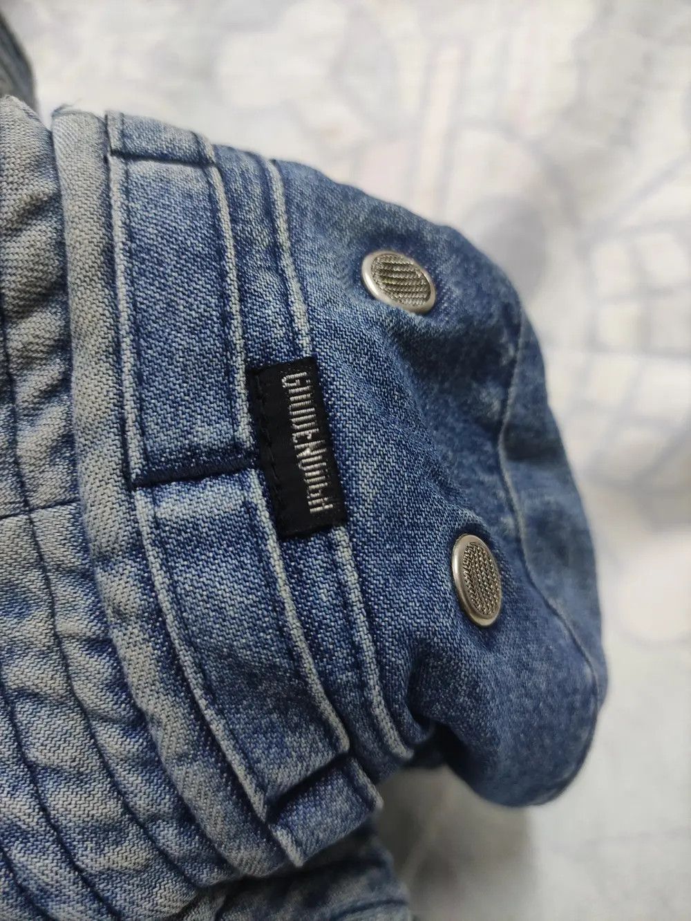GOODENOUGH × Head Porter GOODENOUGH x HEAD PORTER VINTAGE DENIM BUCKET HAT Size ONE SIZE - 8 Thumbnail