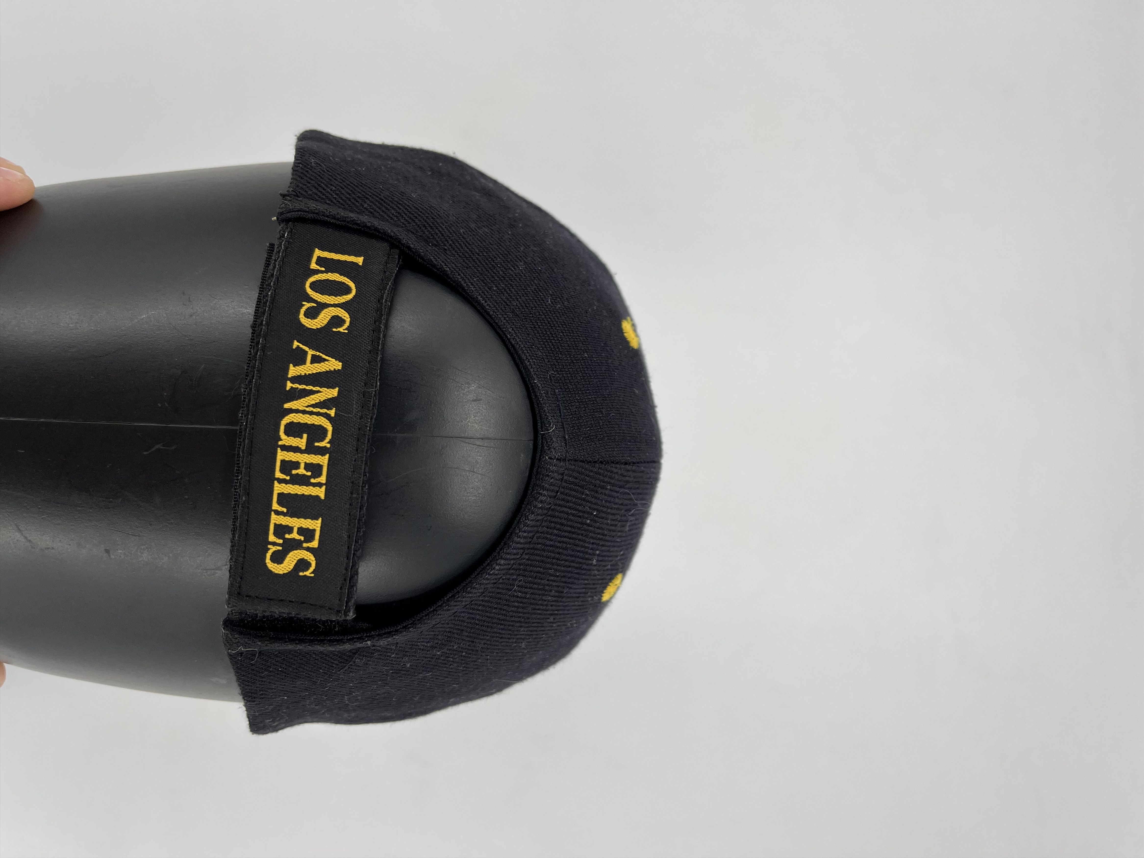Los Angeles Apparel × MLB × Vintage Vintage Sam’s Cap Los Angeles Black Strapback Hat Size ONE SIZE - 4 Thumbnail