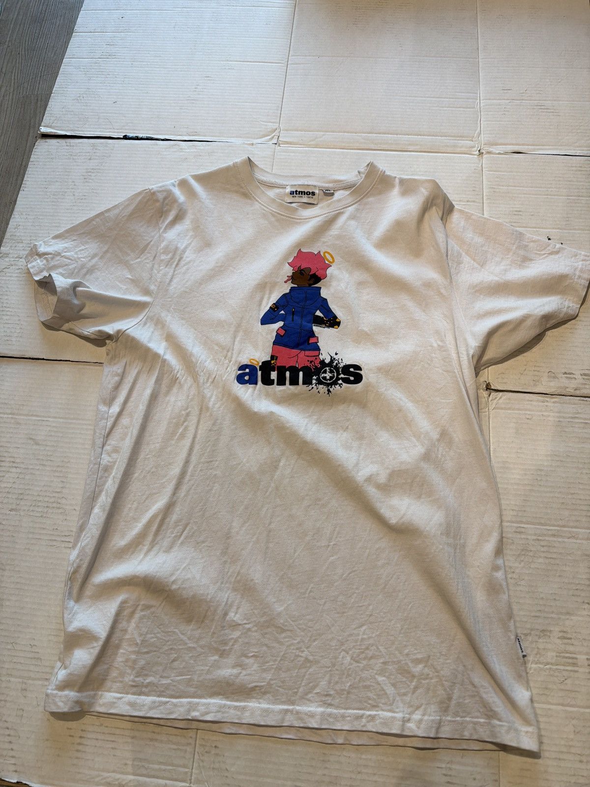 atmos Atmos girl logo t shirt Size US XL / EU 56 / 4 - 1 Thumbnail