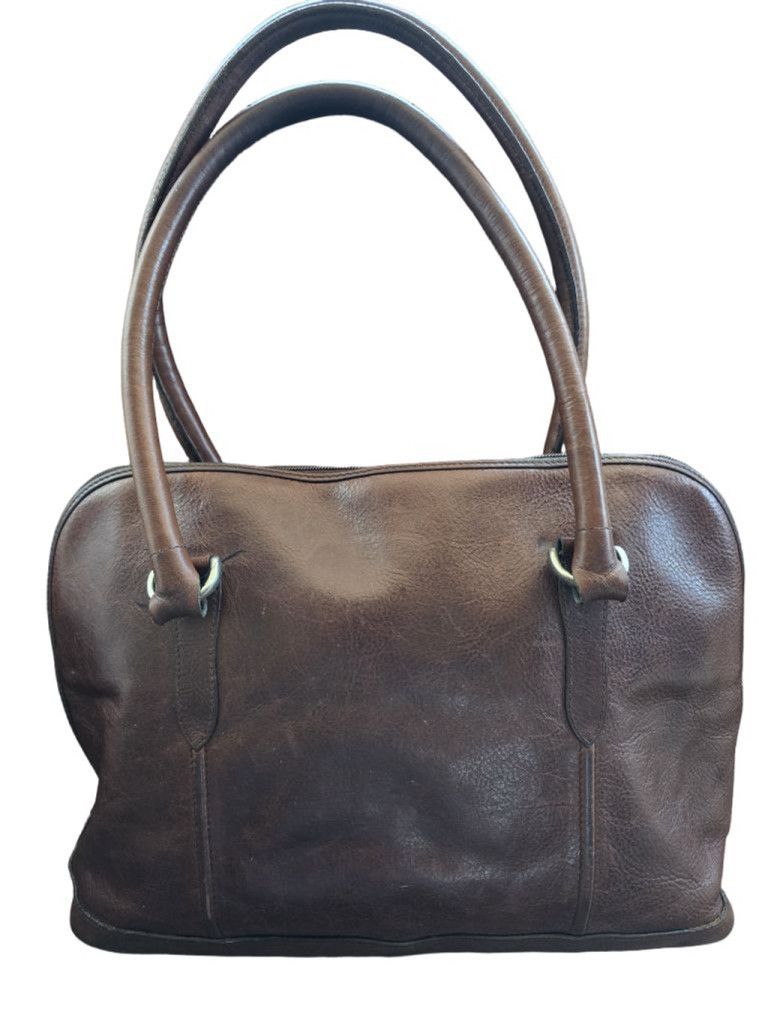 Other Ellington Portland Leather Satchel/ Tablet / Briefcase Brow Size ONE SIZE - 2 Thumbnail