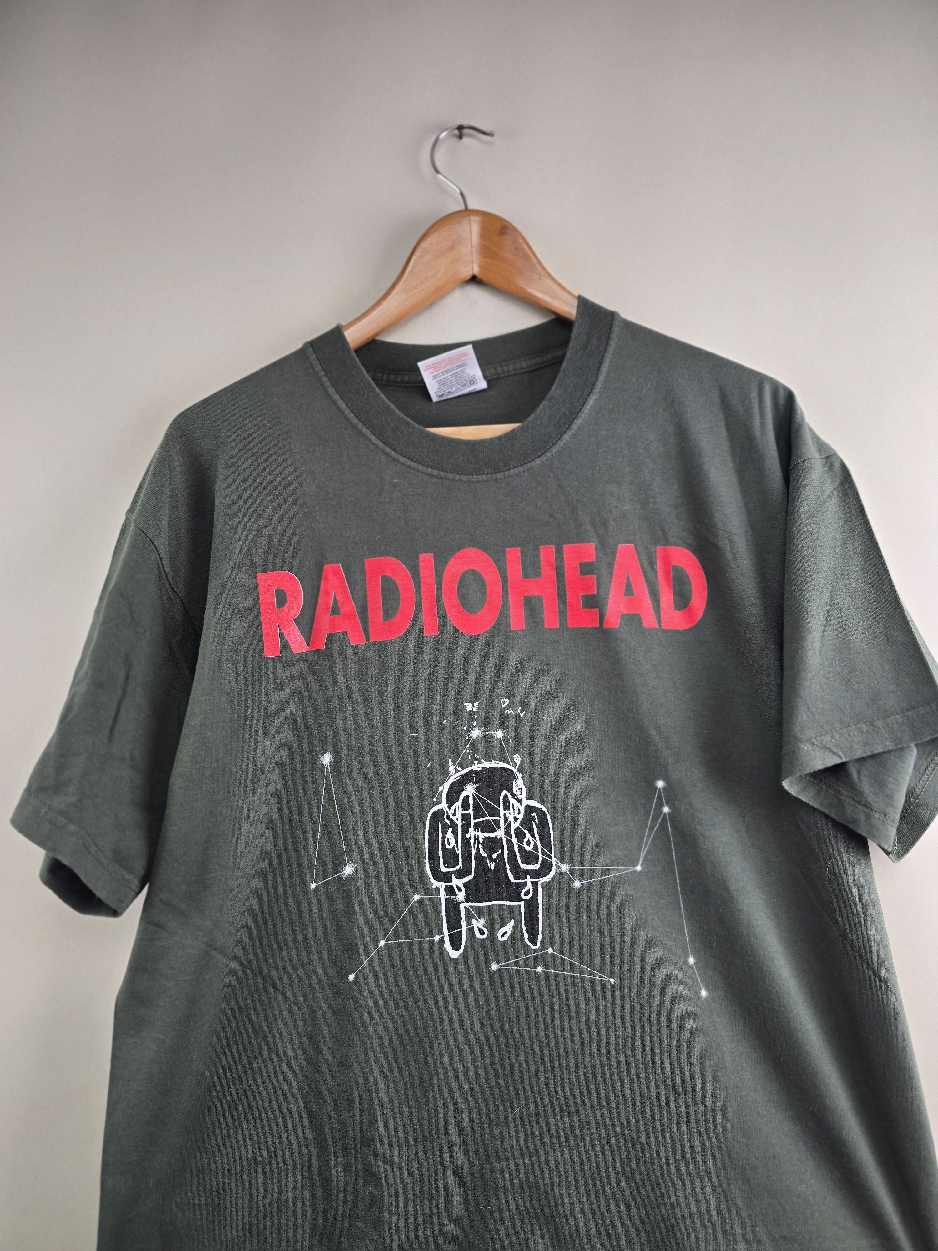 Band Tees × Vintage 2003 Radiohead Hail to the thief live L 21.5" 29" Size US L / EU 52-54 / 3 - 2 Thumbnail