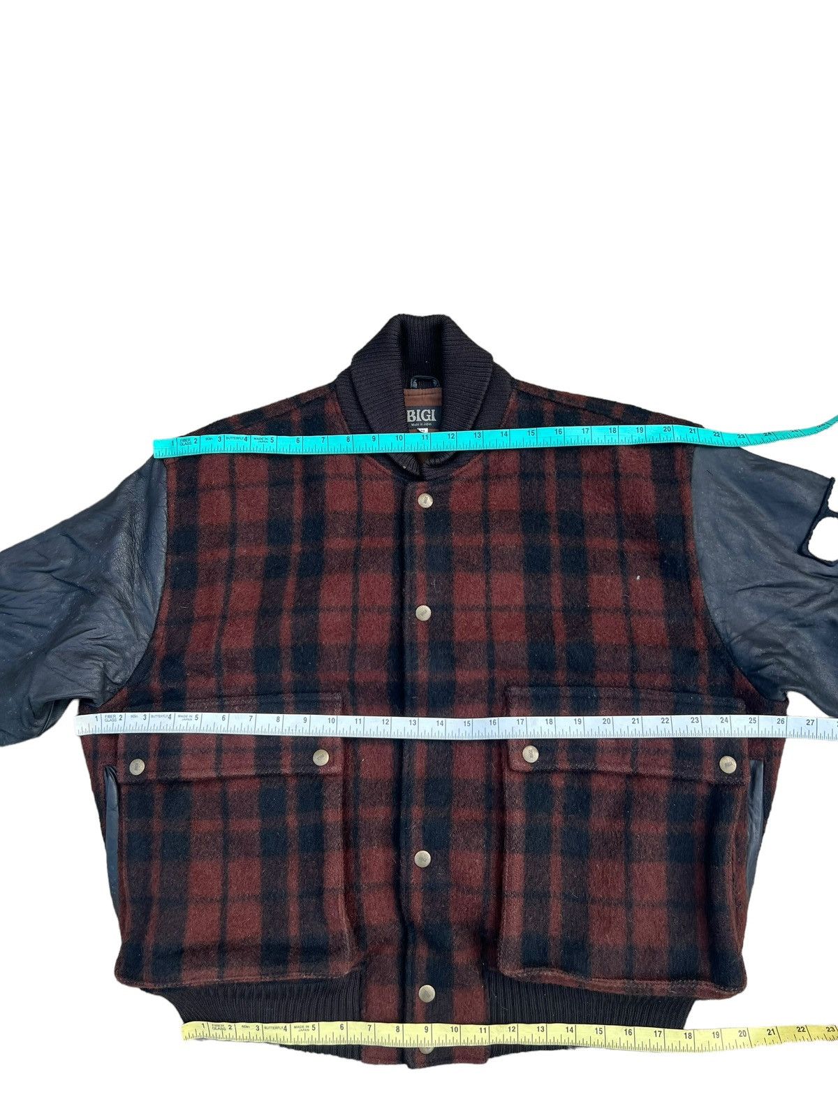 BIGI × Vintage Vintage 80s BIGI Japan Anniversary Spell Out Varsity Jacket Size US M / EU 48-50 / 2 - 3 Thumbnail