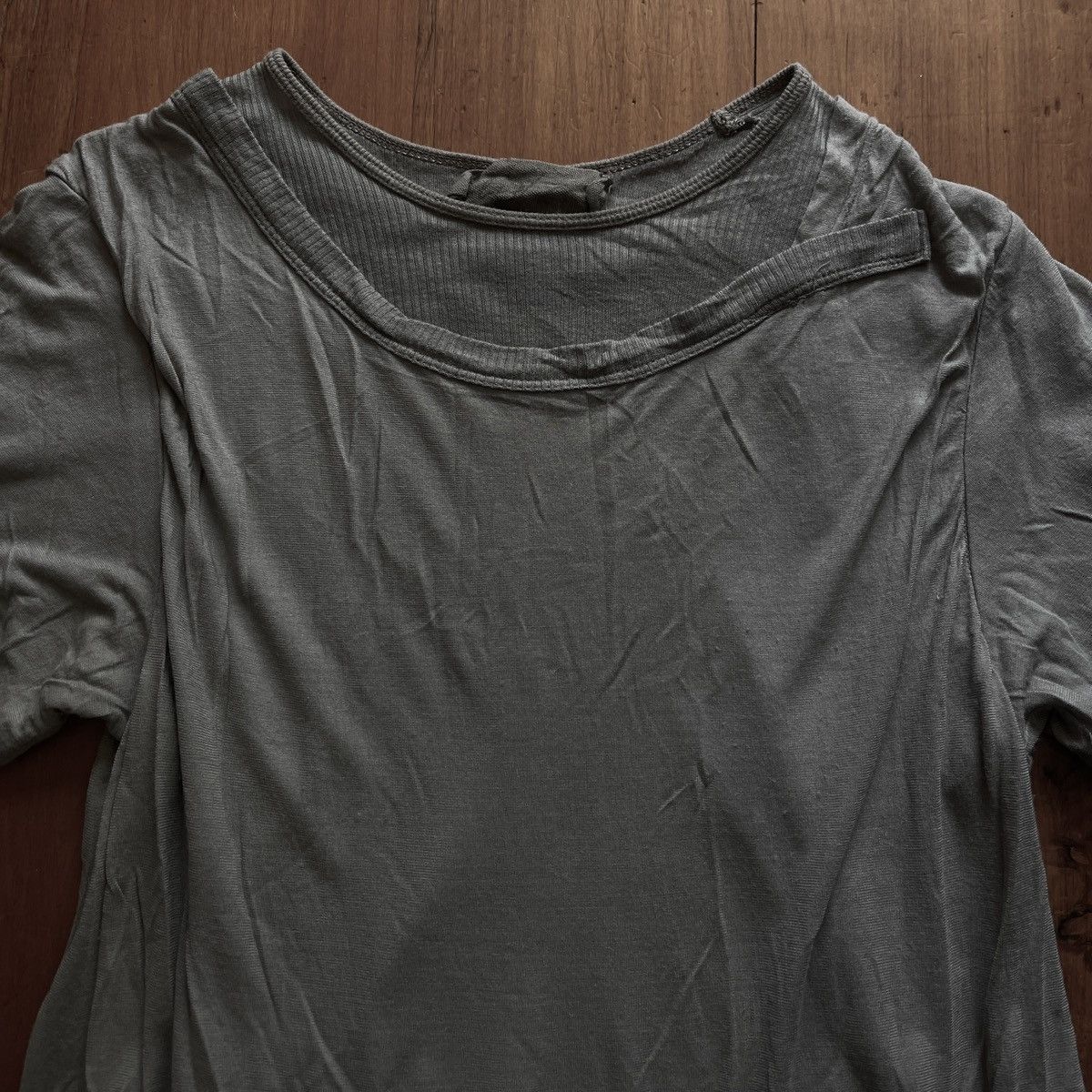Rick Owens vulpinari rimini layered t shirt Size US S / EU 44-46 / 1 - 3 Thumbnail
