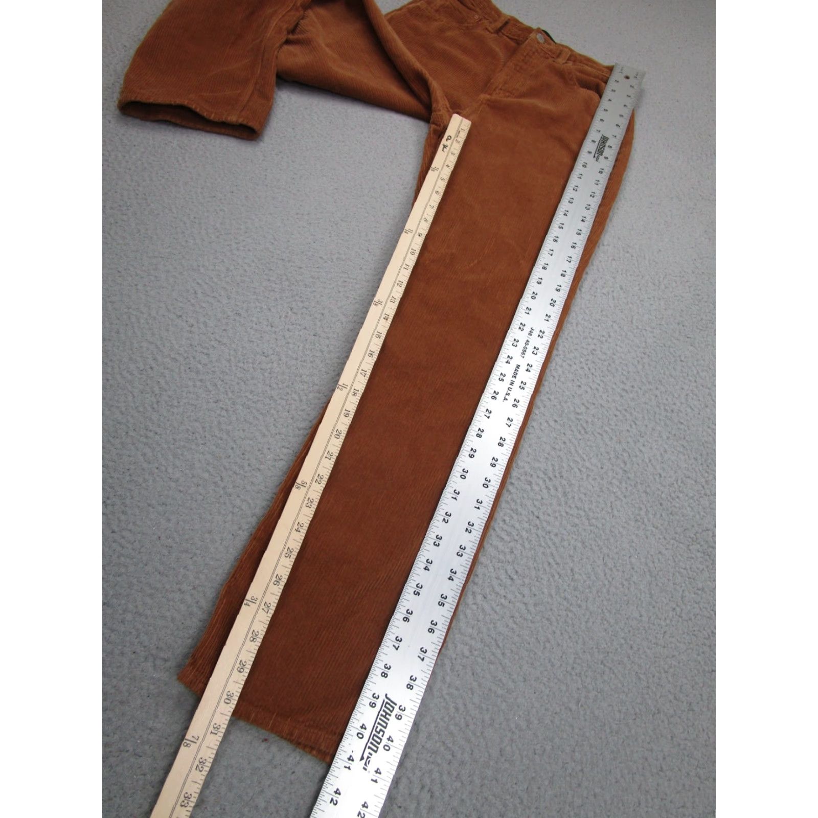 Aritzia Denim Forum Corduroy Pants Womens 26 Camel Brown High Rise Loose Joni Aritzia Size 26" / US 2 / IT 38 - 3 Thumbnail