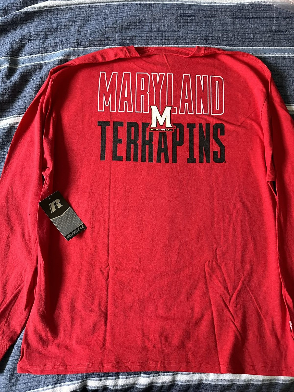 Russell Athletic University of Maryland Long Sleeve Size US XL / EU 56 / 4 - 3 Thumbnail