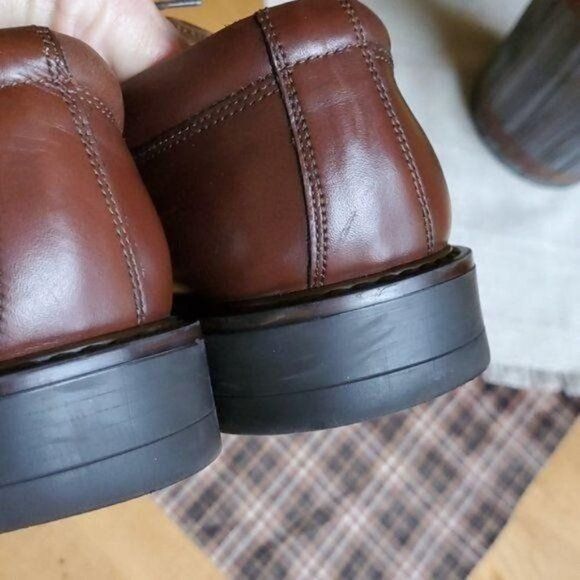 Stafford Stafford Sz 10.5M Brown Tie Dress Shoes Size US 10.5 / EU 43-44 - 8 Thumbnail