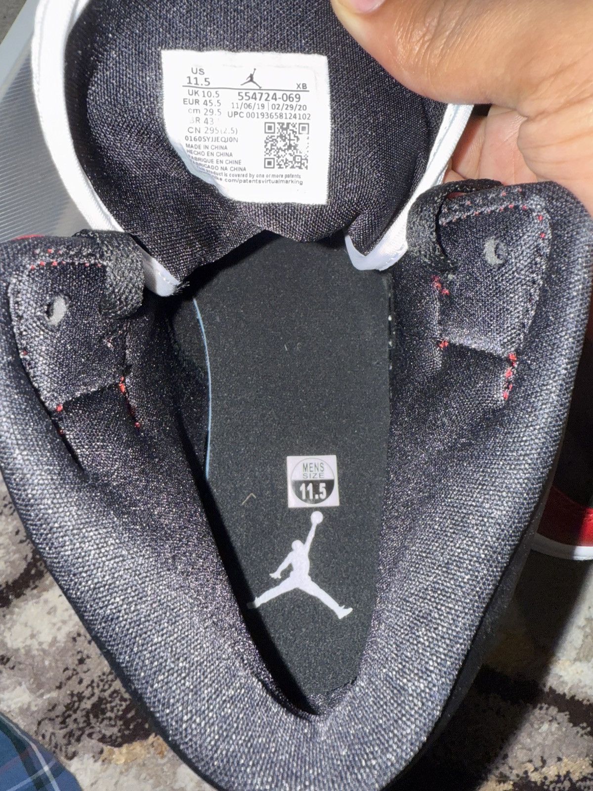 Jordan Brand Air Jordan 1 Size US 11.5 / EU 44-45 - 6 Thumbnail