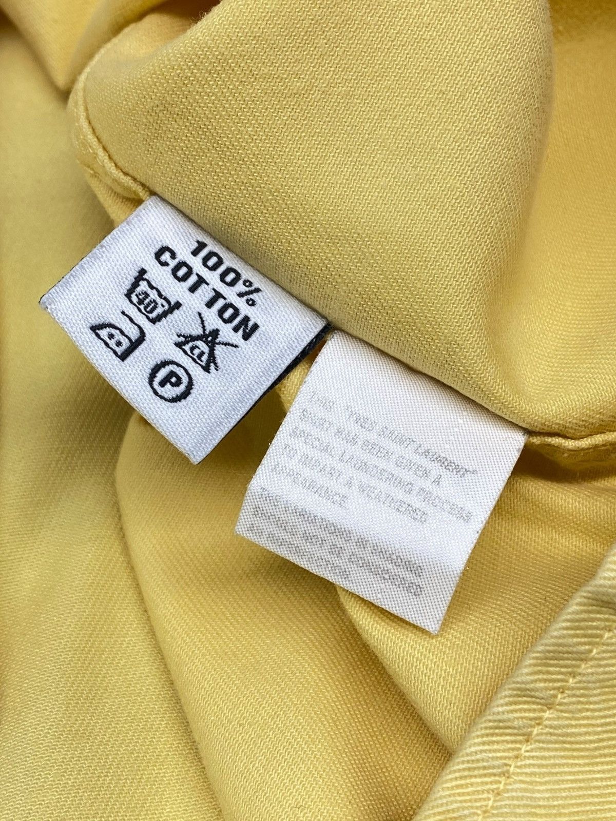 Yves Saint Laurent 🔥 Y2K SAINT LAURENT YSL YELLOW SHIRT RARE JEANS LOGO VIBES Size US L / EU 52-54 / 3 - 16 Thumbnail