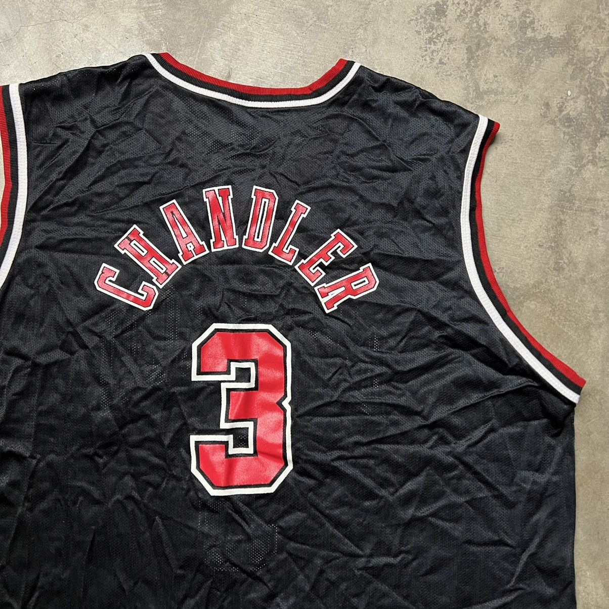 NBA × Vintage Vintage NBA Chicago Bulls Tyson Chandler #3 Champion Jersey Size US XL / EU 56 / 4 - 5 Thumbnail