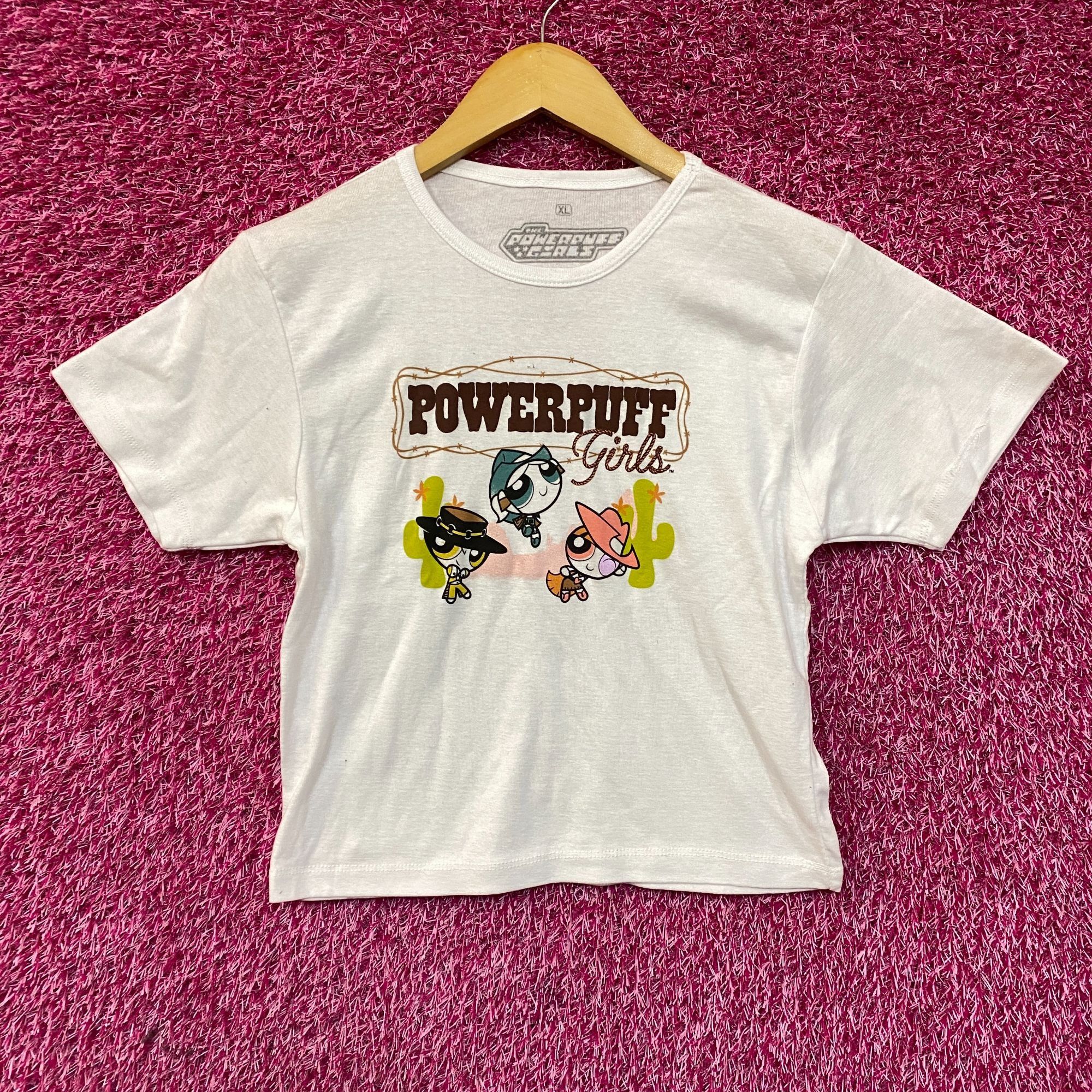 Ripple Junction The Powerpuff Girls Western Cowgirls Crop Top Size XL Size XL / US 12-14 / IT 48-50 - 1 Thumbnail