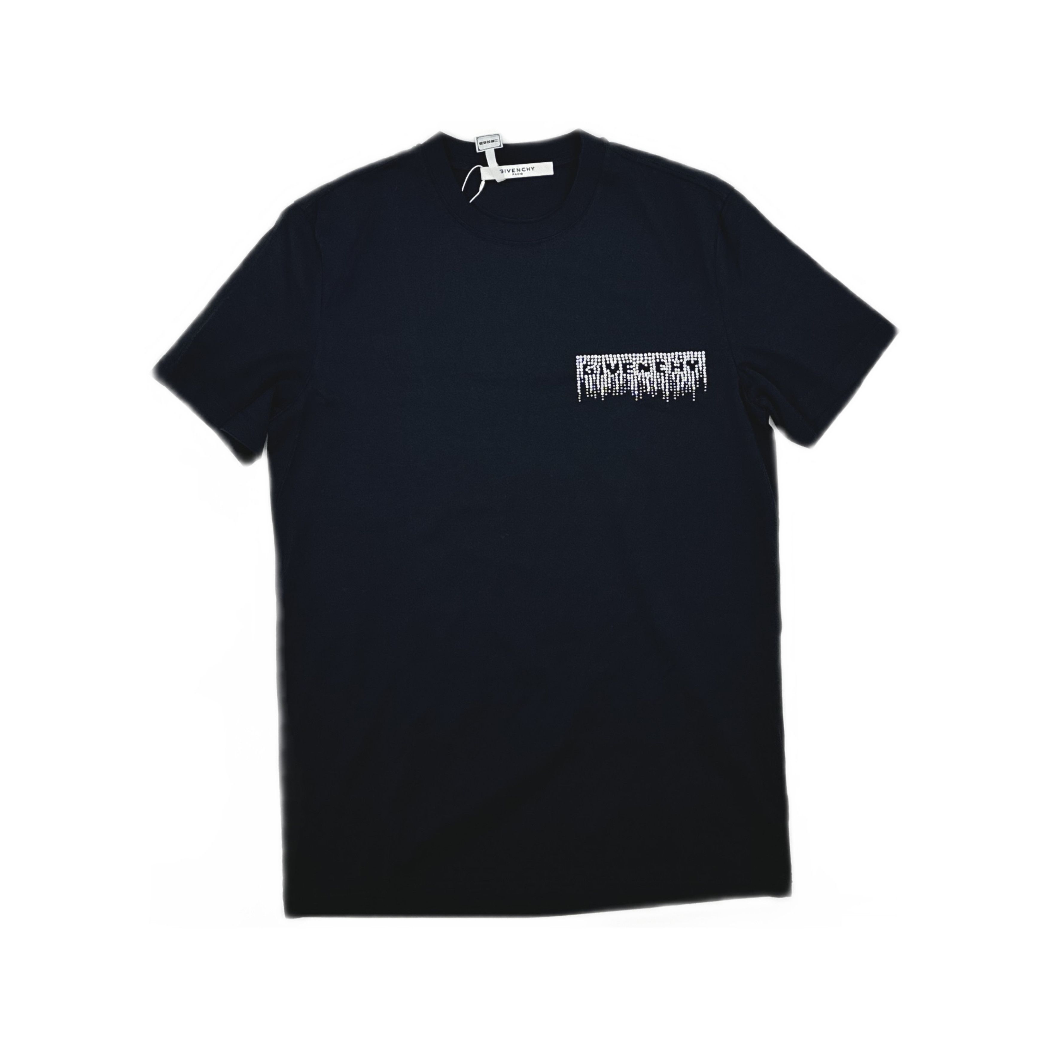 Givenchy Givenchy Rhinestone Logo T-Shirt Size S Size US S / EU 44-46 / 1 - 1 Thumbnail