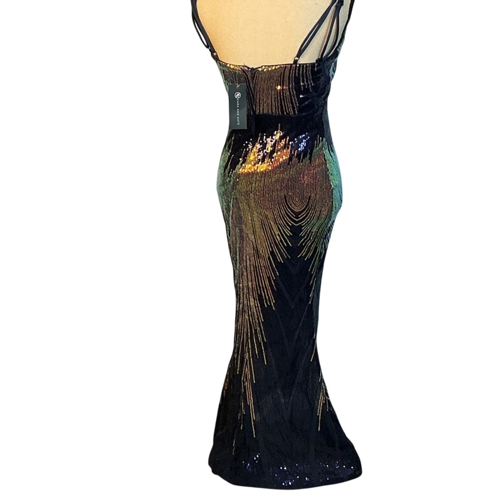 Other Kara and Kate Sequin Mermaid Evening Gown NWT Small Size S / US 4 / IT 40 - 2 Thumbnail