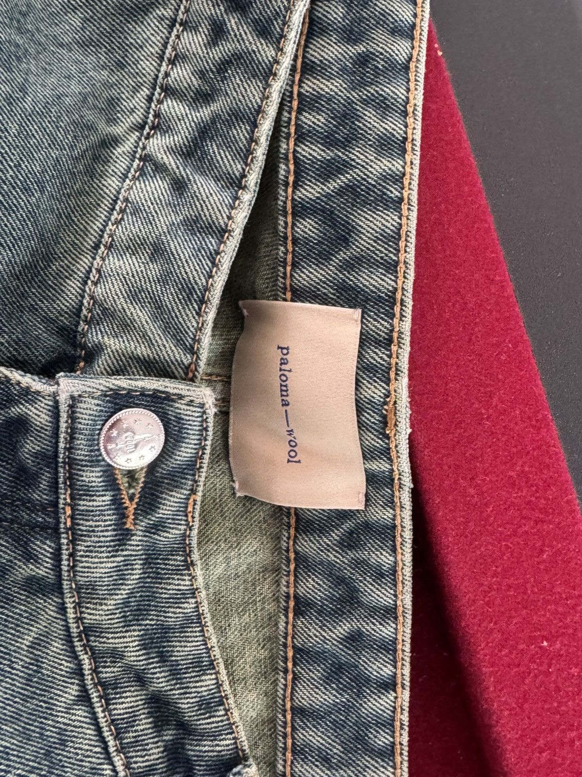 Paloma Wool No 1699 CROWD Jeans Size US 44 / EU 60 - 2 Thumbnail