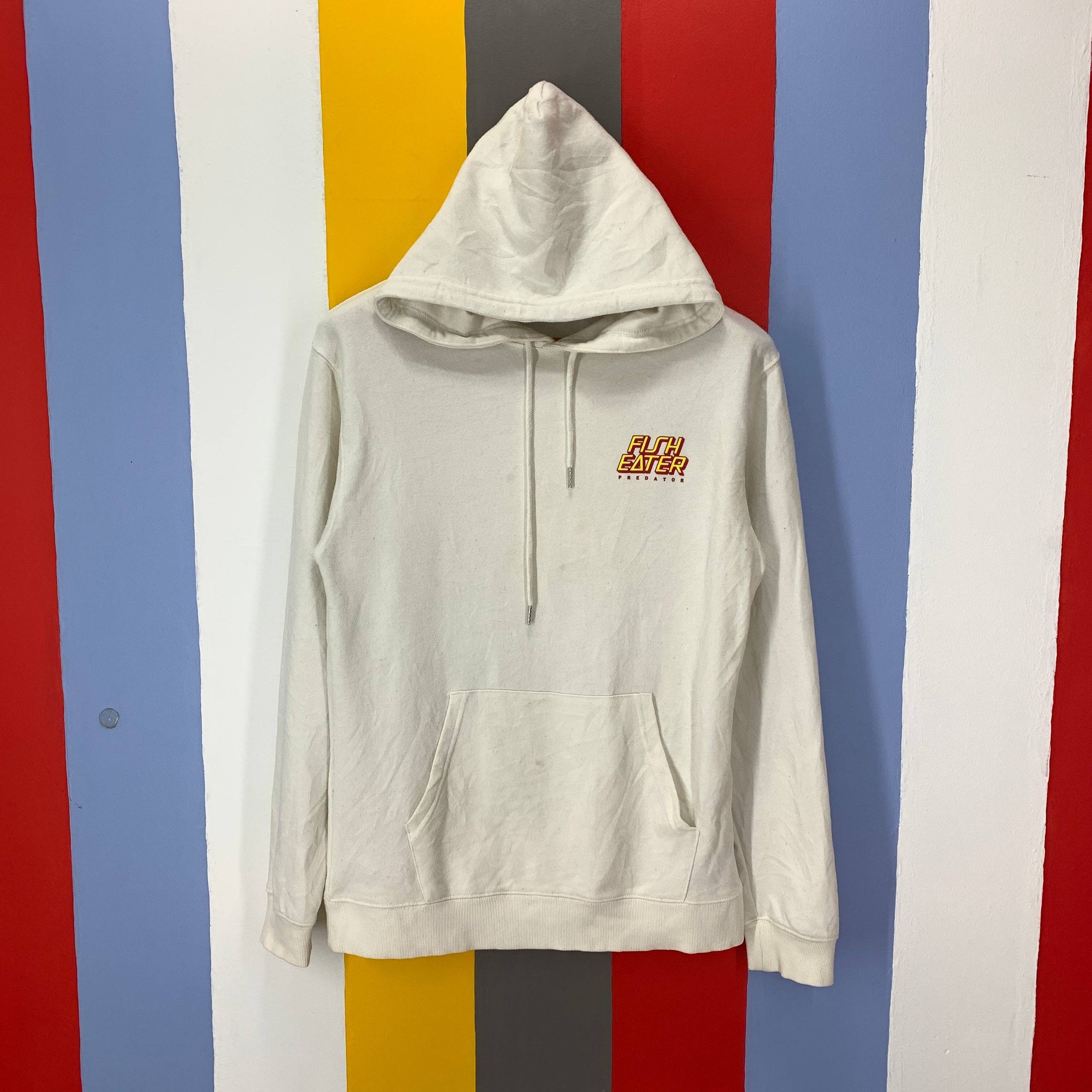 Japanese Brand Fish Eater Predator by WEGO STANDARD Hoodie #2582/V Size US M / EU 48-50 / 2 - 5 Thumbnail