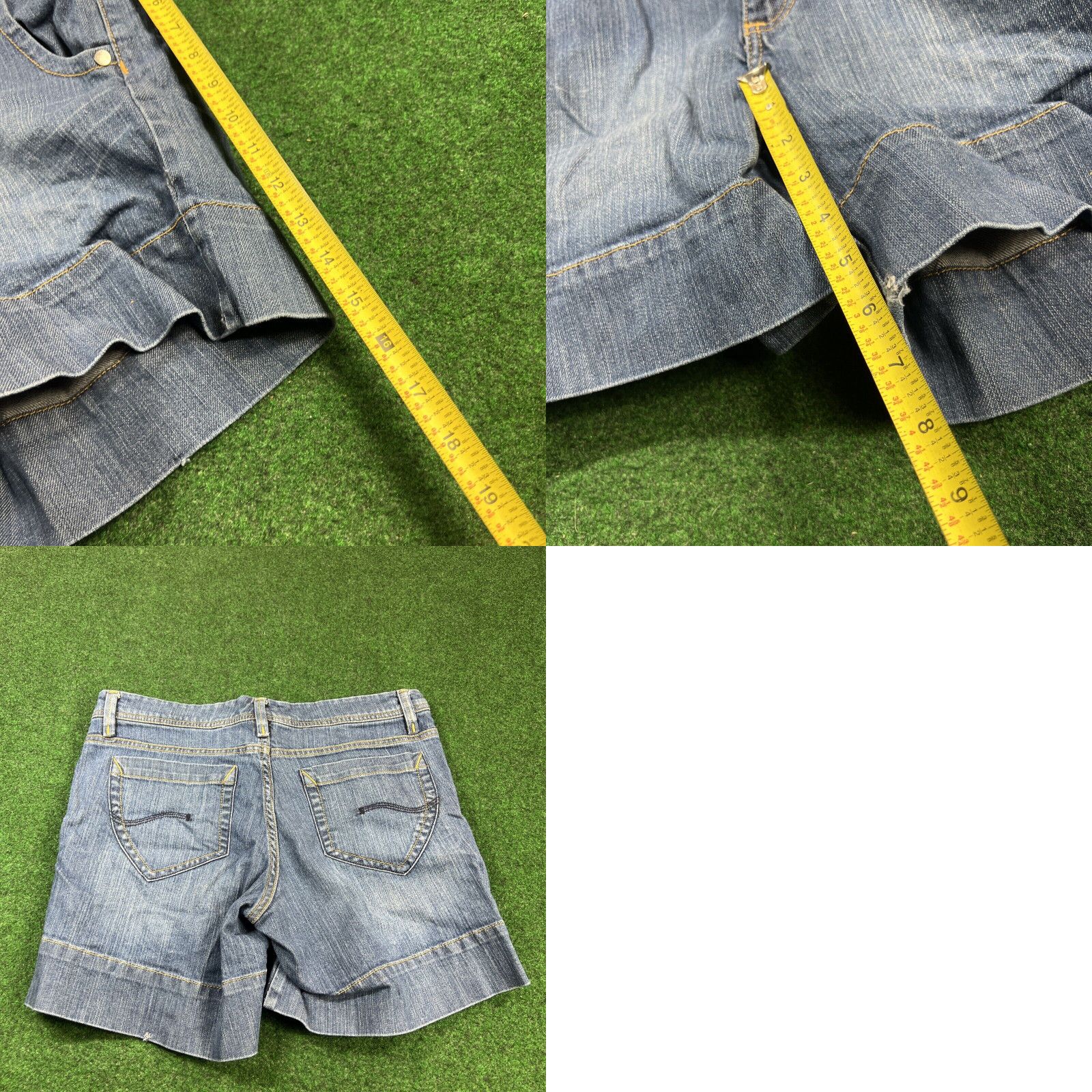 Lee LEE One True Women's 12M Denim Shorts Fit Lower on the Waist Blue Size 24" / US 00 / IT 34 - 8 Thumbnail