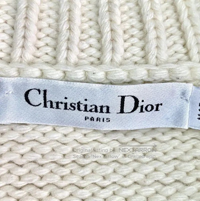 Dior Dior Colorblock Wool Cardigan for Women . Size XS / US 0-2 / IT 36-38 - 6 Thumbnail
