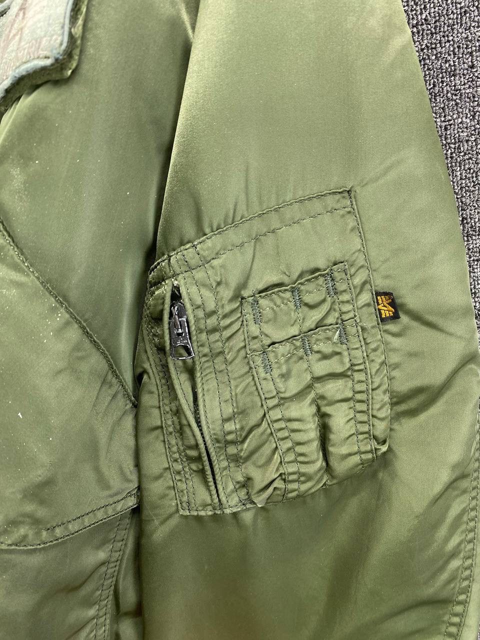Alpha Industries Vintage 90s Alpha Industries Flyers Bomber Jacket Size US XL / EU 56 / 4 - 14 Thumbnail