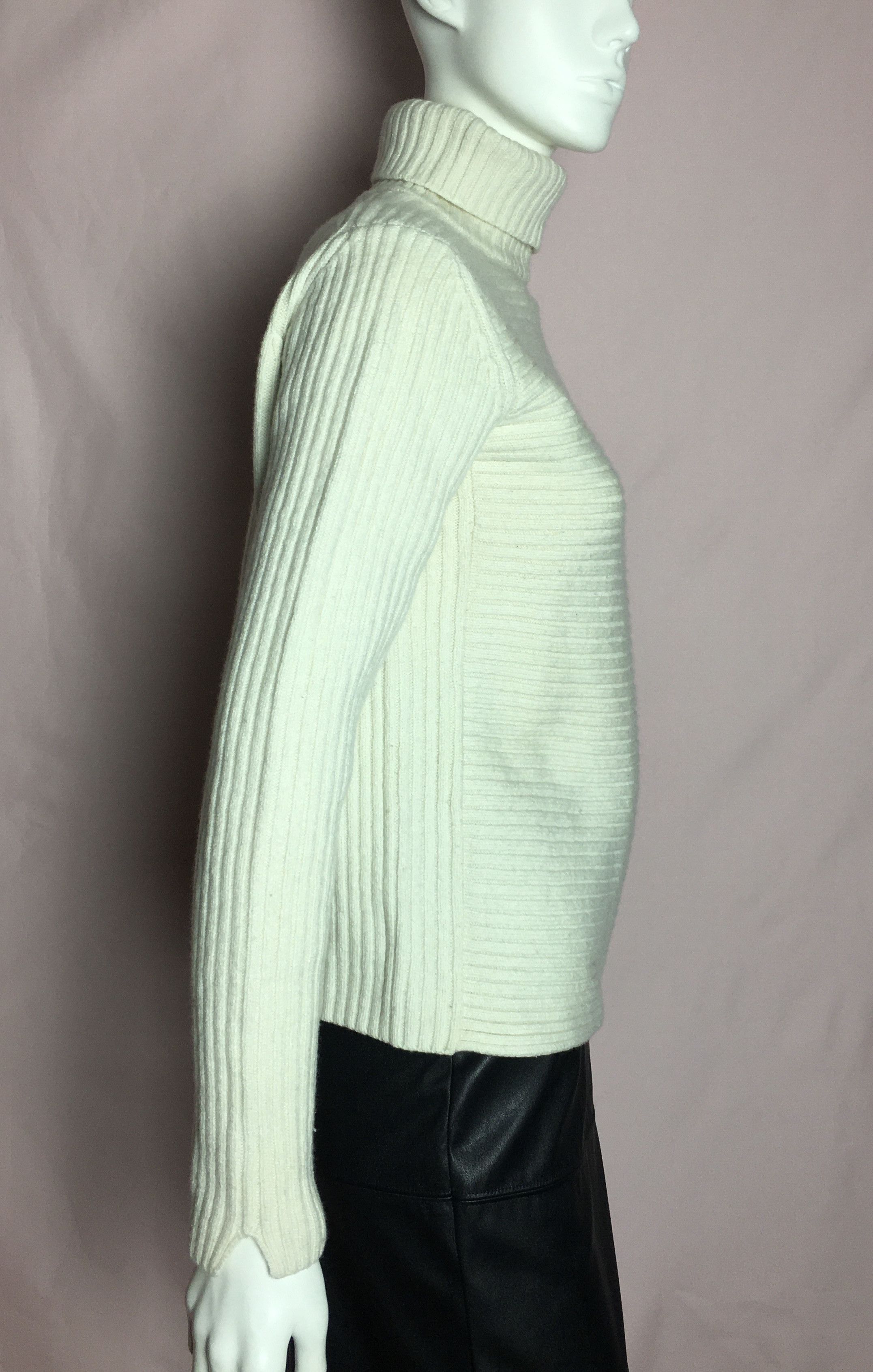 Jil Sander × Uniqlo Jil Sander x Uniqlo +J Ribbed Turtleneck Sweater Sz M Size M / US 6-8 / IT 42-44 - 5 Thumbnail