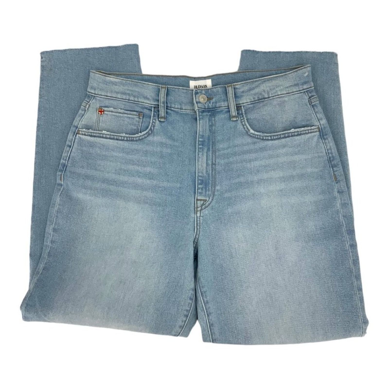 Hudson Hudson Kass Mischa High-rise Straight Ankle Jean 29 NWT $225 Size 29" - 2 Thumbnail