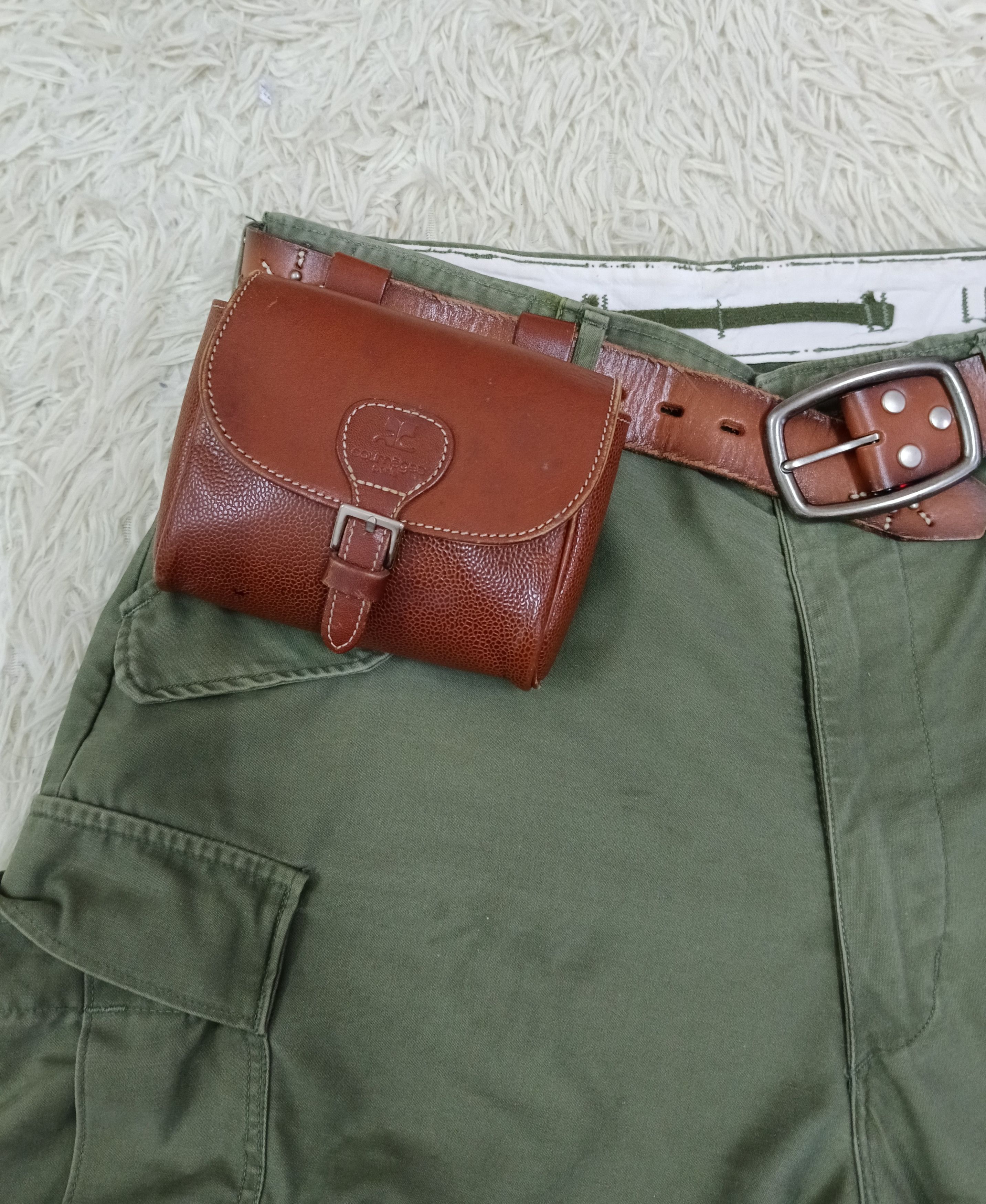 Courreges COURREGES LEATHER POUCH Size ONE SIZE - 1 Thumbnail