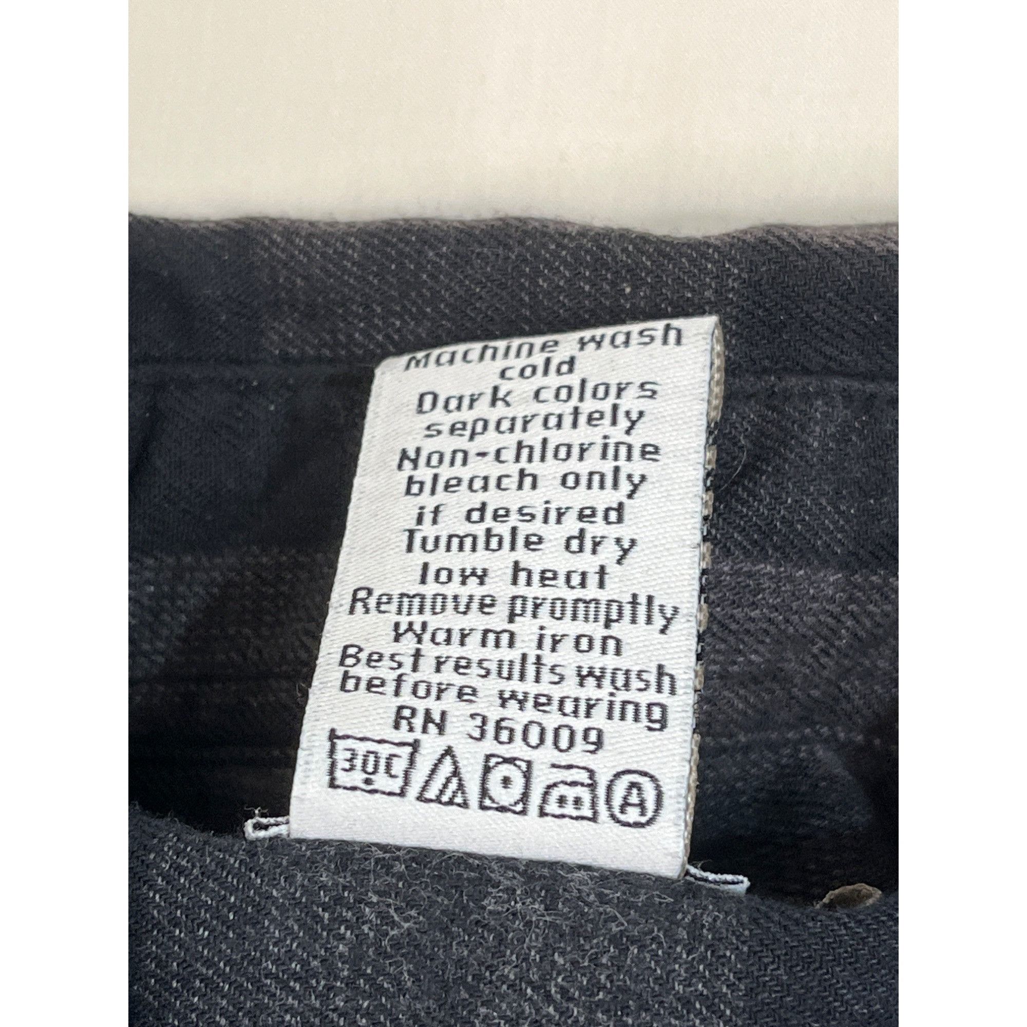 Other Calvin Klein Jeans Mens Gray Plaid Button-Up Long-Sleeve Shi Size US M / EU 48-50 / 2 - 4 Thumbnail