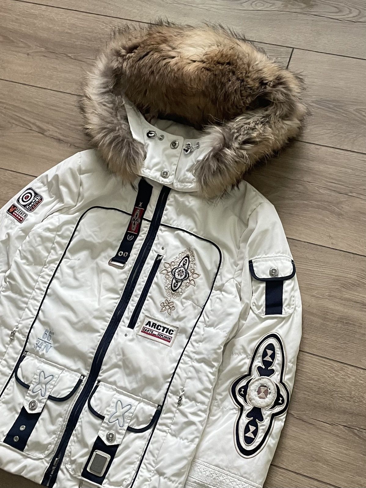 Bogner Rare Vintage Bogner Arctic jacket With fur Size M / US 6-8 / IT 42-44 - 3 Thumbnail