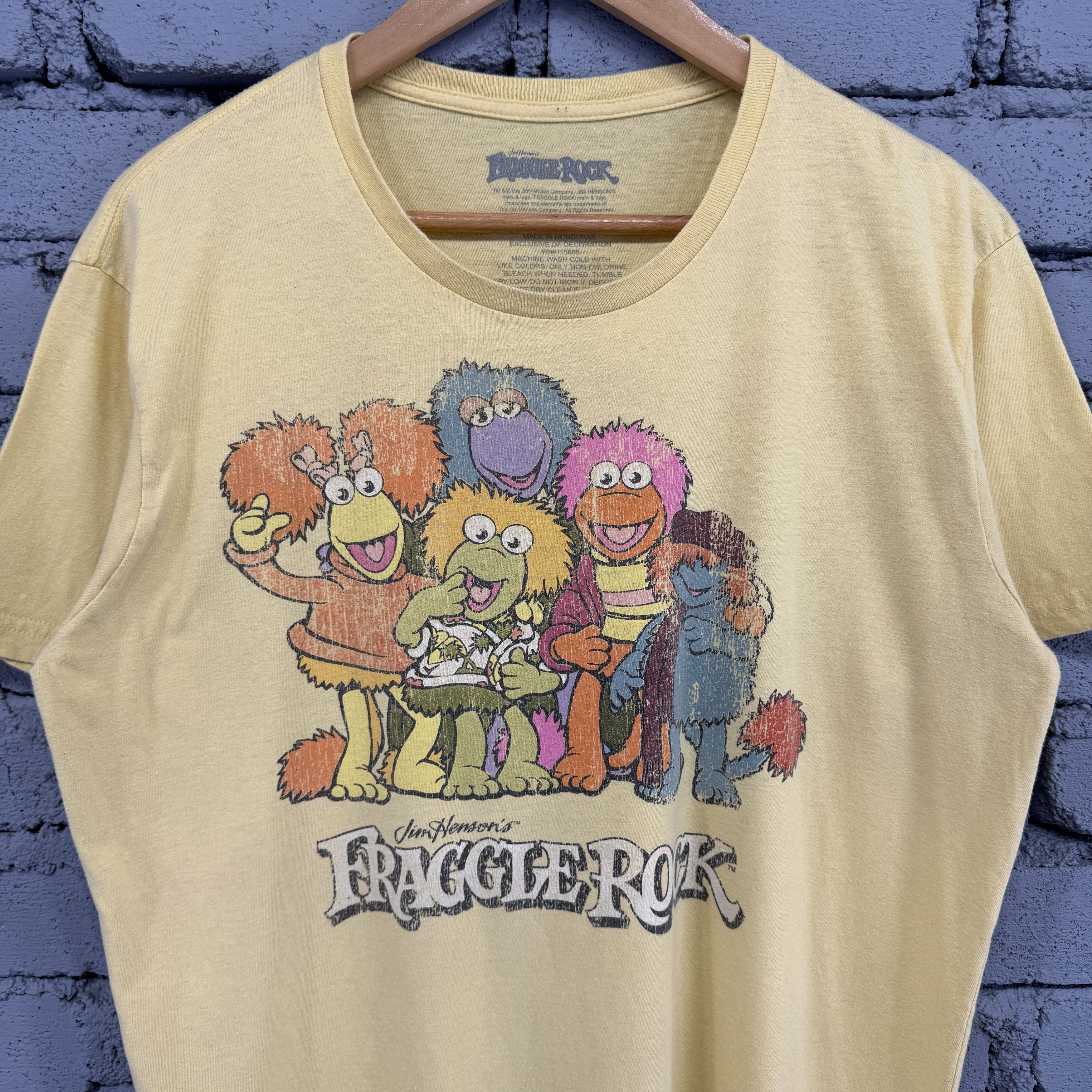 Vintage Jim Henson’s Fraggle Rock NWT The Muppets Disney Tshirt Size US L / EU 52-54 / 3 - 3 Thumbnail