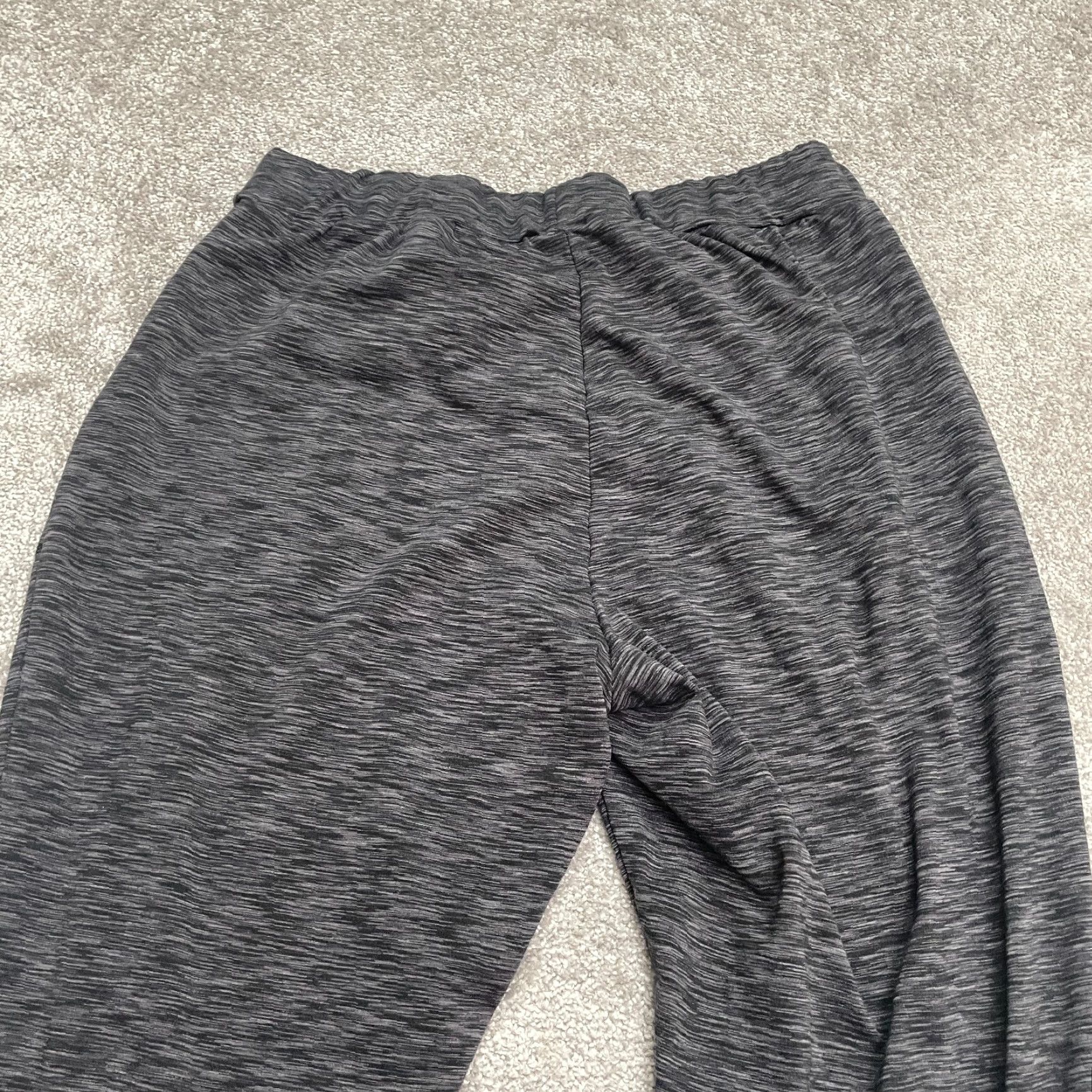 Vintage Adrienne Vittadini Sport Sweatpants Womens 2X Dark Gray Tapered Zip Pocket 32x28 Size 40" / US 18 - 4 Thumbnail