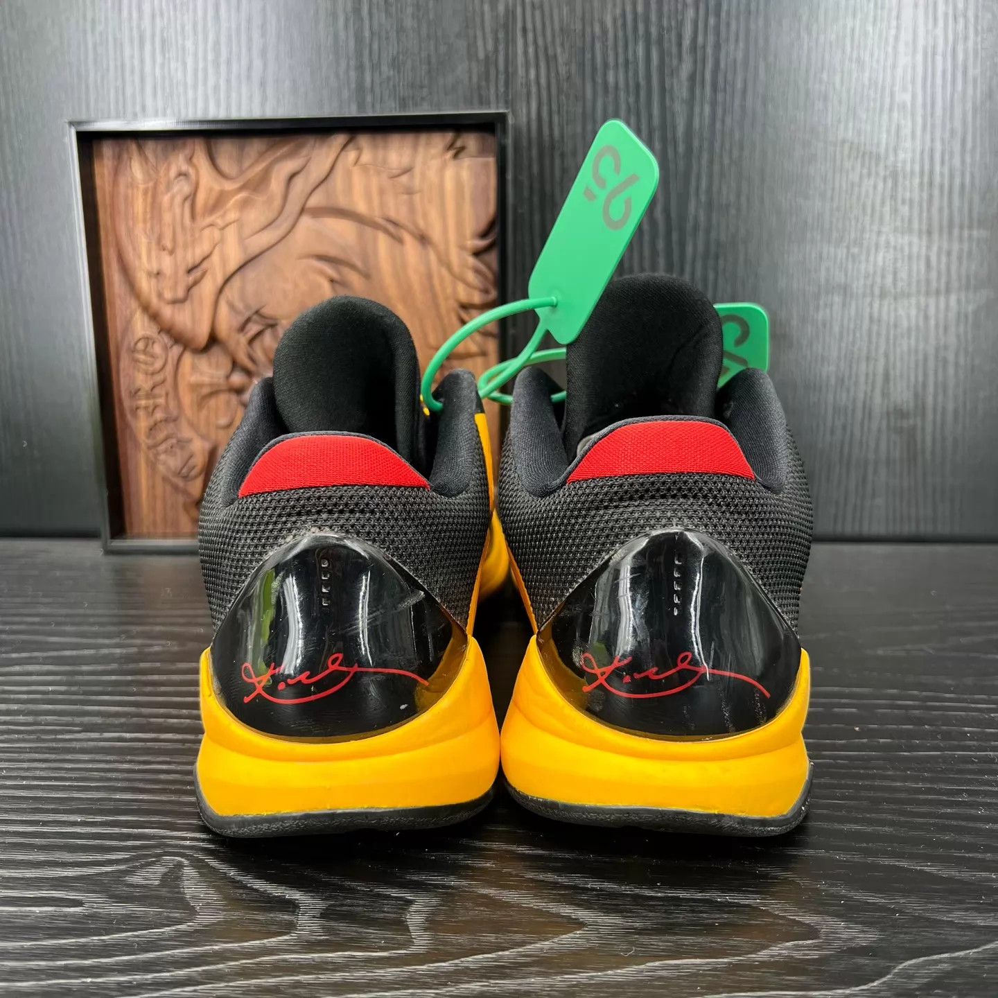 Nike ZK5 Bruce Lee Black/Yellow 41 Mint Size US 8 / EU 41 - 6 Thumbnail