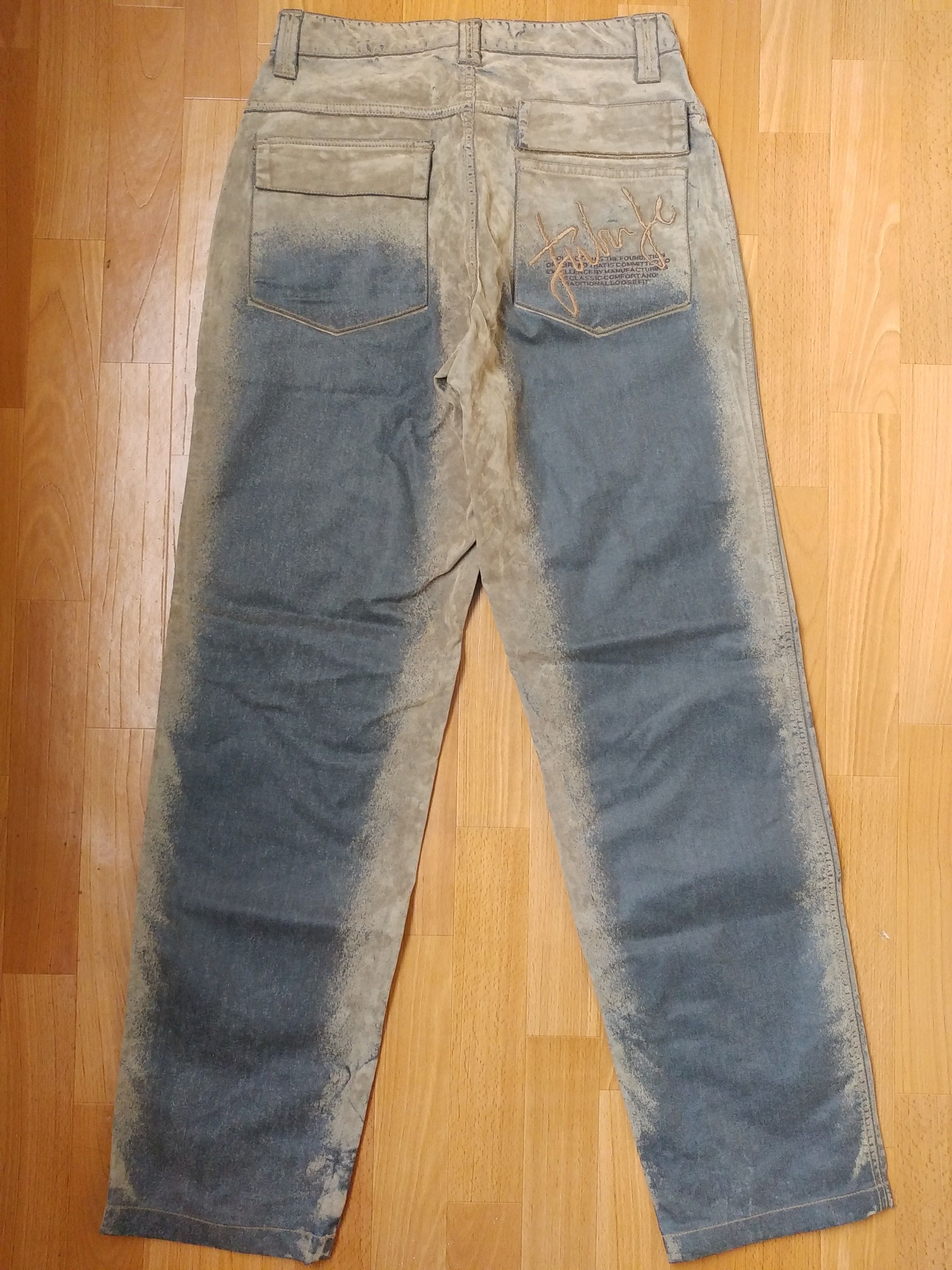 Fubu FUBU jeans, vintage baggy jeans, 90s hip hop skater Y2K 28 Size US 28 / EU 44 - 1 Thumbnail