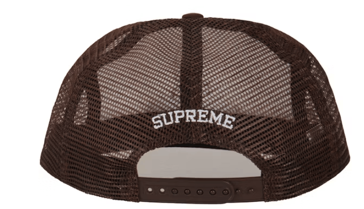 Supreme Supreme Pin Up Mesh Back 5-Panel Brown (FW22) Size ONE SIZE - 2 Thumbnail