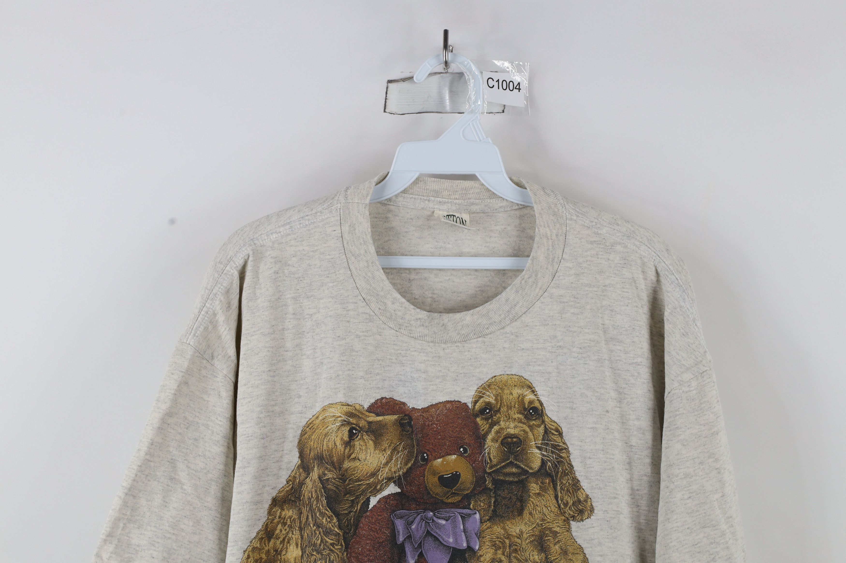 Vintage Vintage 90s Streetwear Teddy Bear Short Sleeve T-Shirt USA Size XL / US 12-14 / IT 48-50 - 2 Thumbnail