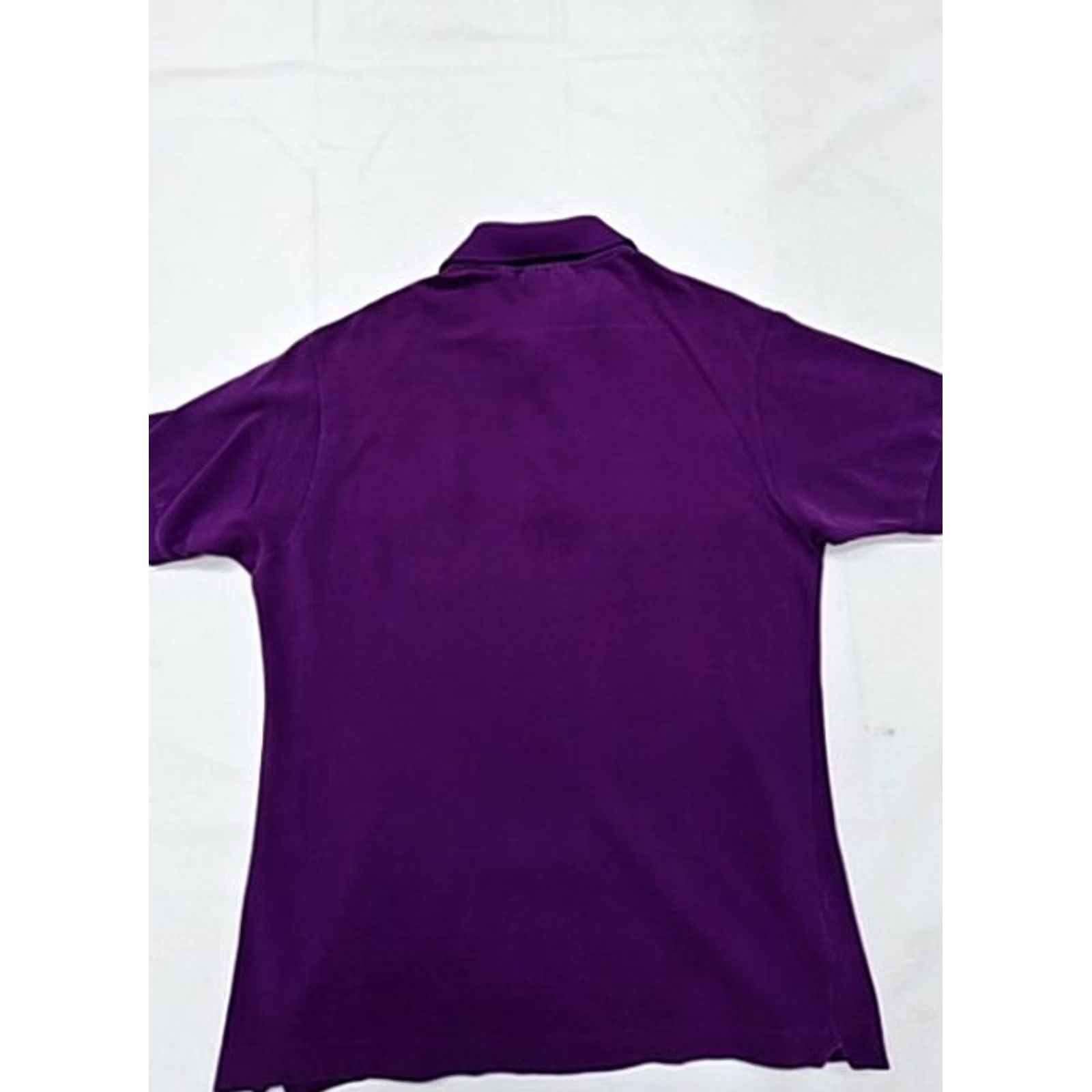 Lacoste Lacoste Polo Shirt Mens M Purple Cotton Pique Short Sleeve Classic Fit Shirt Size US M / EU 48-50 / 2 - 2 Thumbnail