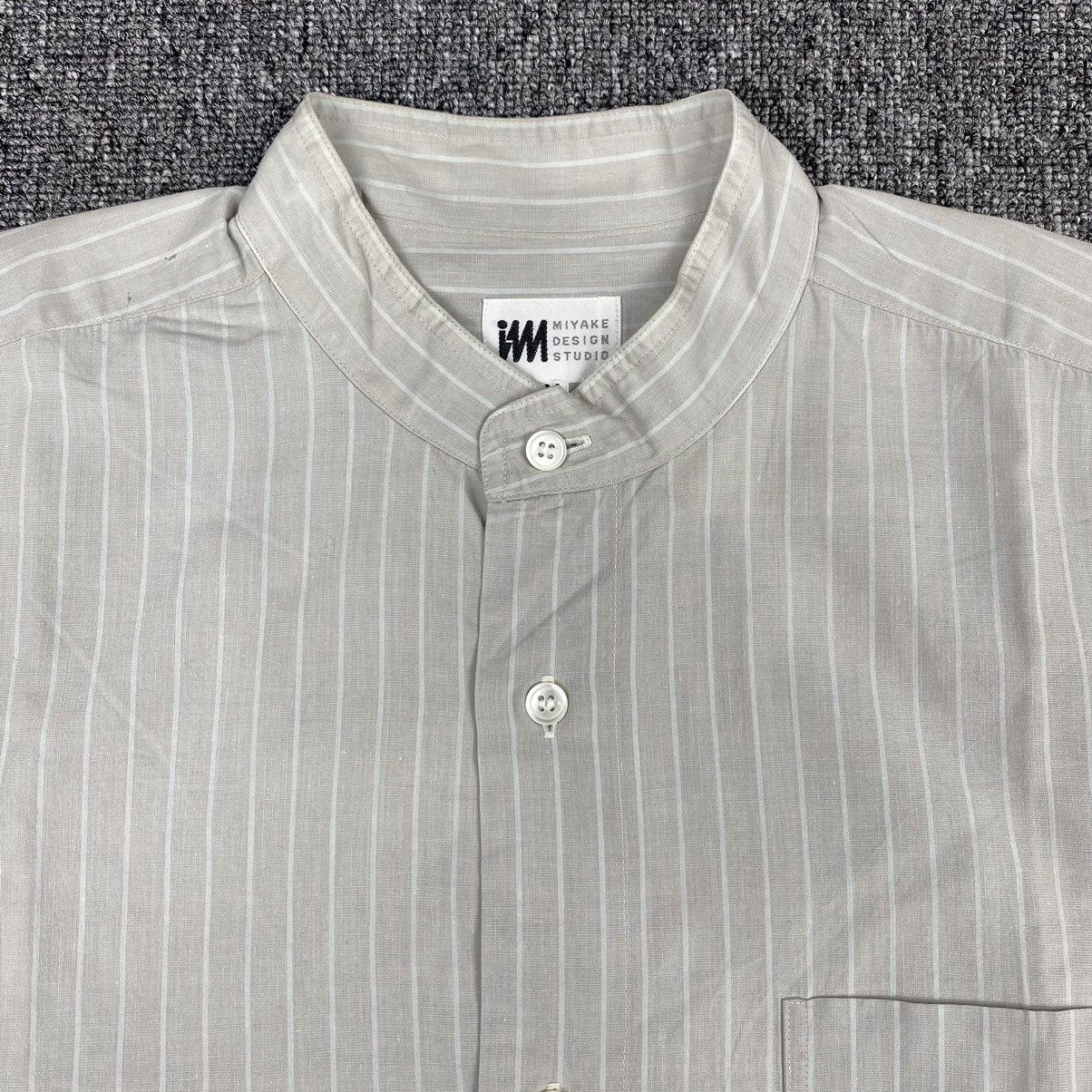 Issey Miyake high quality IS Design Studio Stripe shirt Size M