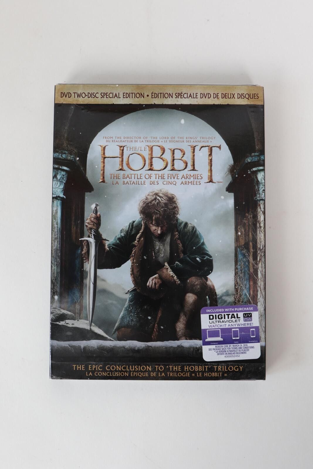Warner Bros Warner Bros The Hobbit The Battle Of The Five Armies DVD Size ONE SIZE - 1 Thumbnail