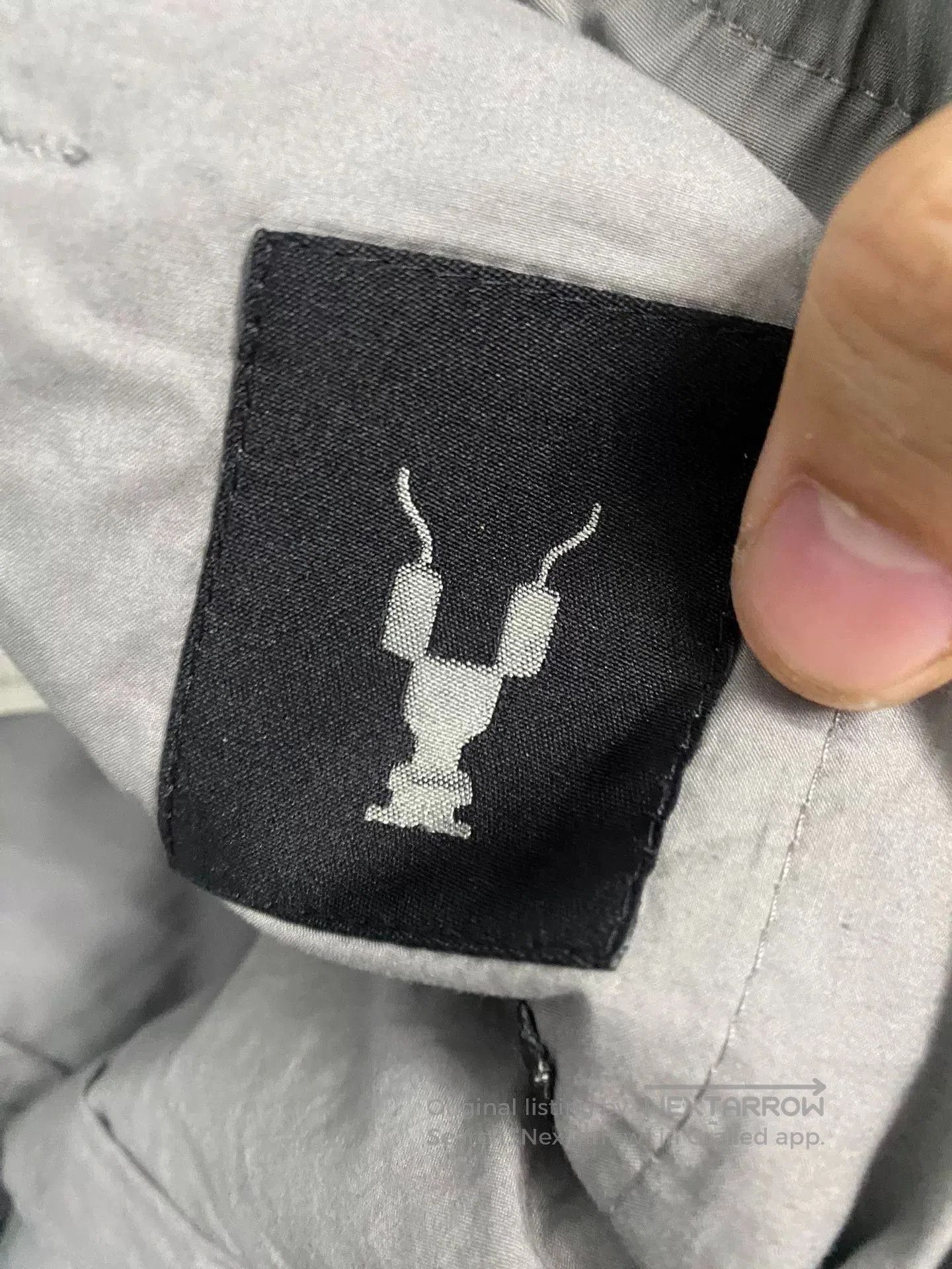Rick Owens Rick Owens Gray Nylon Shorts. Size US 26 / EU 42 - 4 Thumbnail