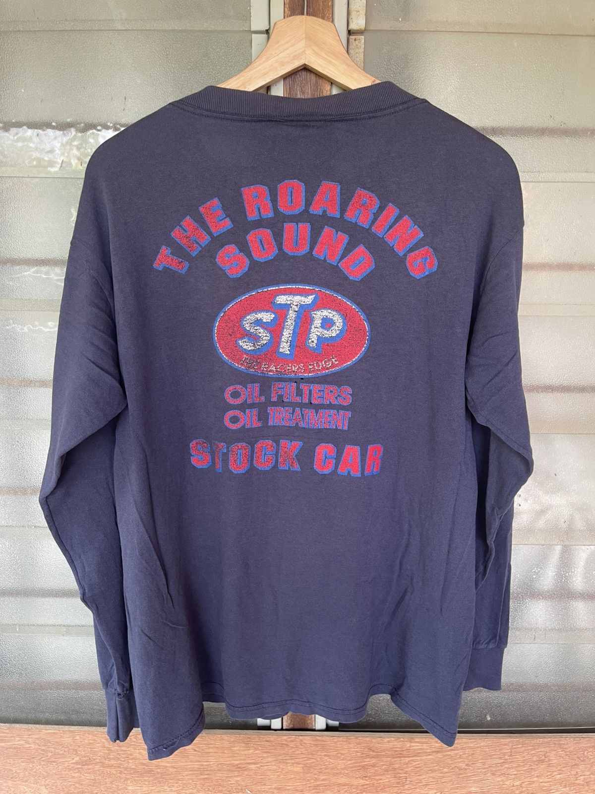 Vintage Vintage 90's STP Racers Edge Long Sleeve Tee Size US M / EU 48-50 / 2 - 7 Thumbnail