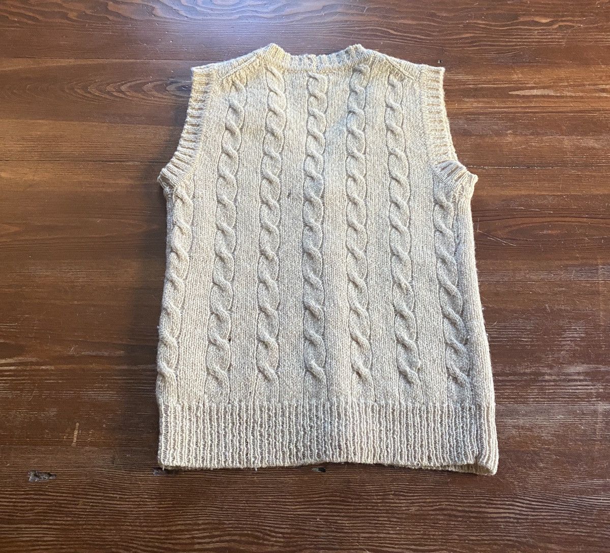 Saks Fifth Avenue × Vintage Vintage 70’s Saks Fifth Ave Wool Knit Cardigan Sweater Vest Size S / US 4 / IT 40 - 6 Thumbnail