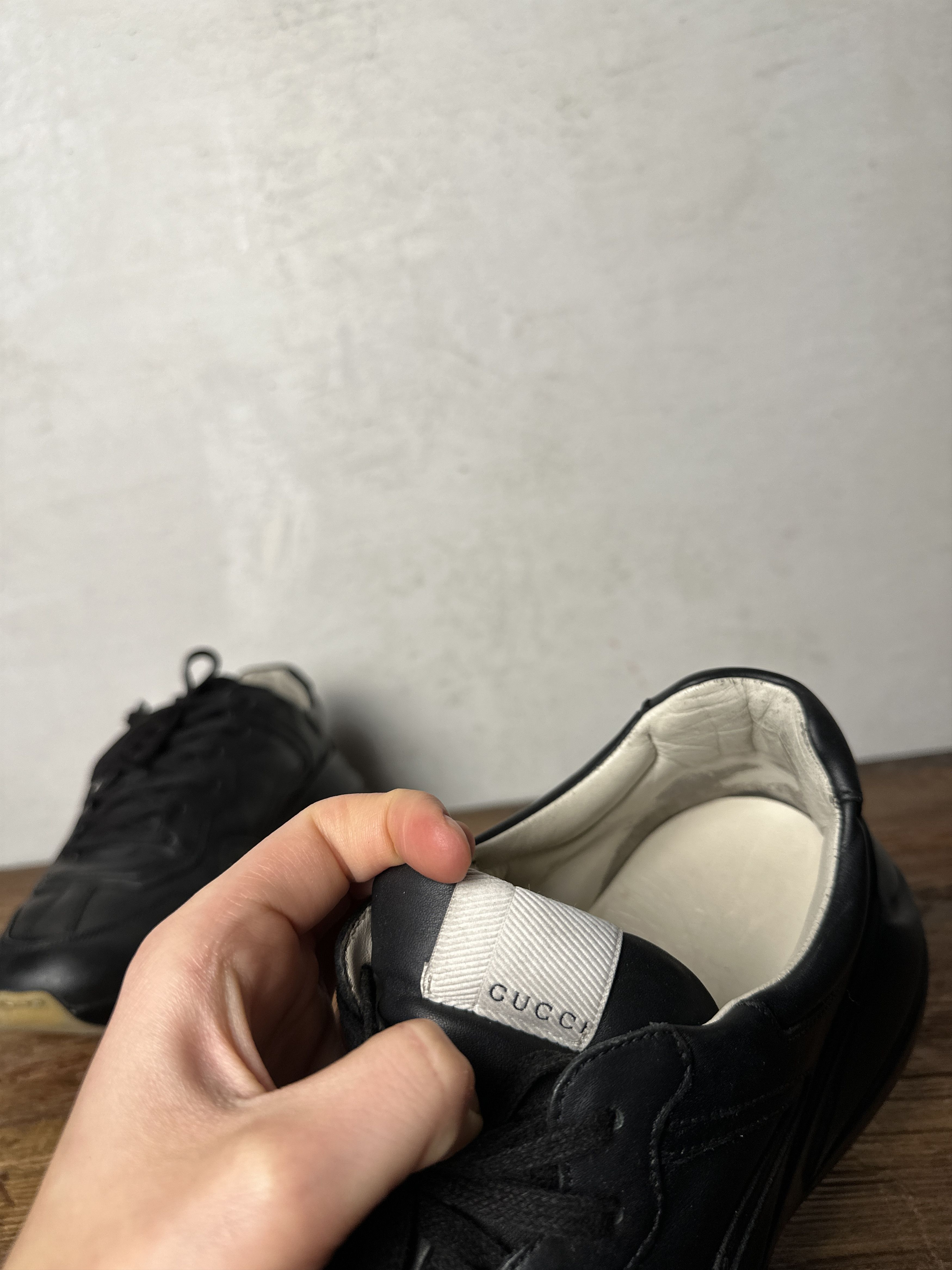 Gucci Gucci Rhyton Full Black Size US 9 / EU 42 - 10 Thumbnail