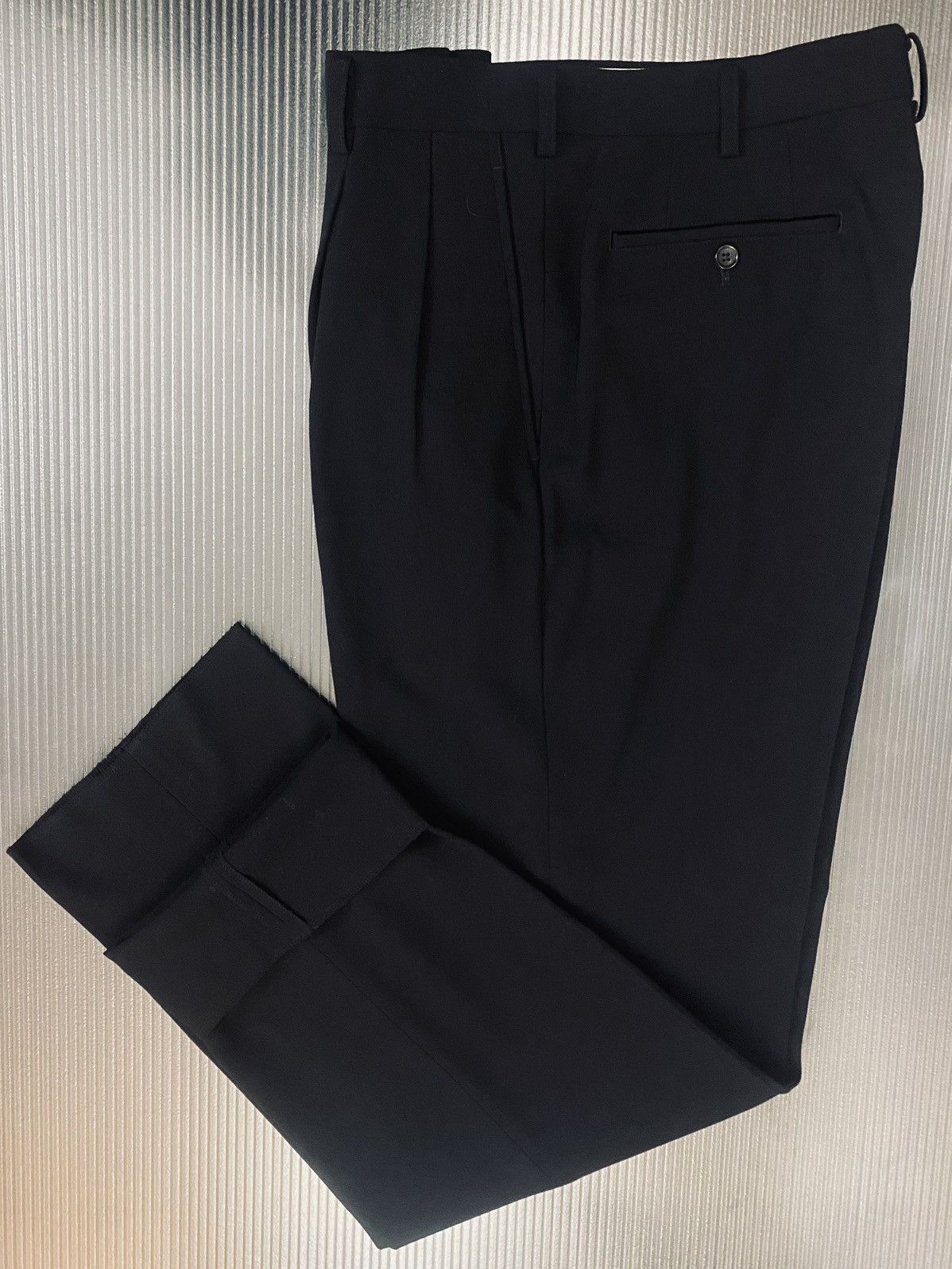 Comme des Garcons Comme Des Garçons 🇯🇵 wool pleated slacks M NWT Size US 34 / EU 50 - 3 Thumbnail