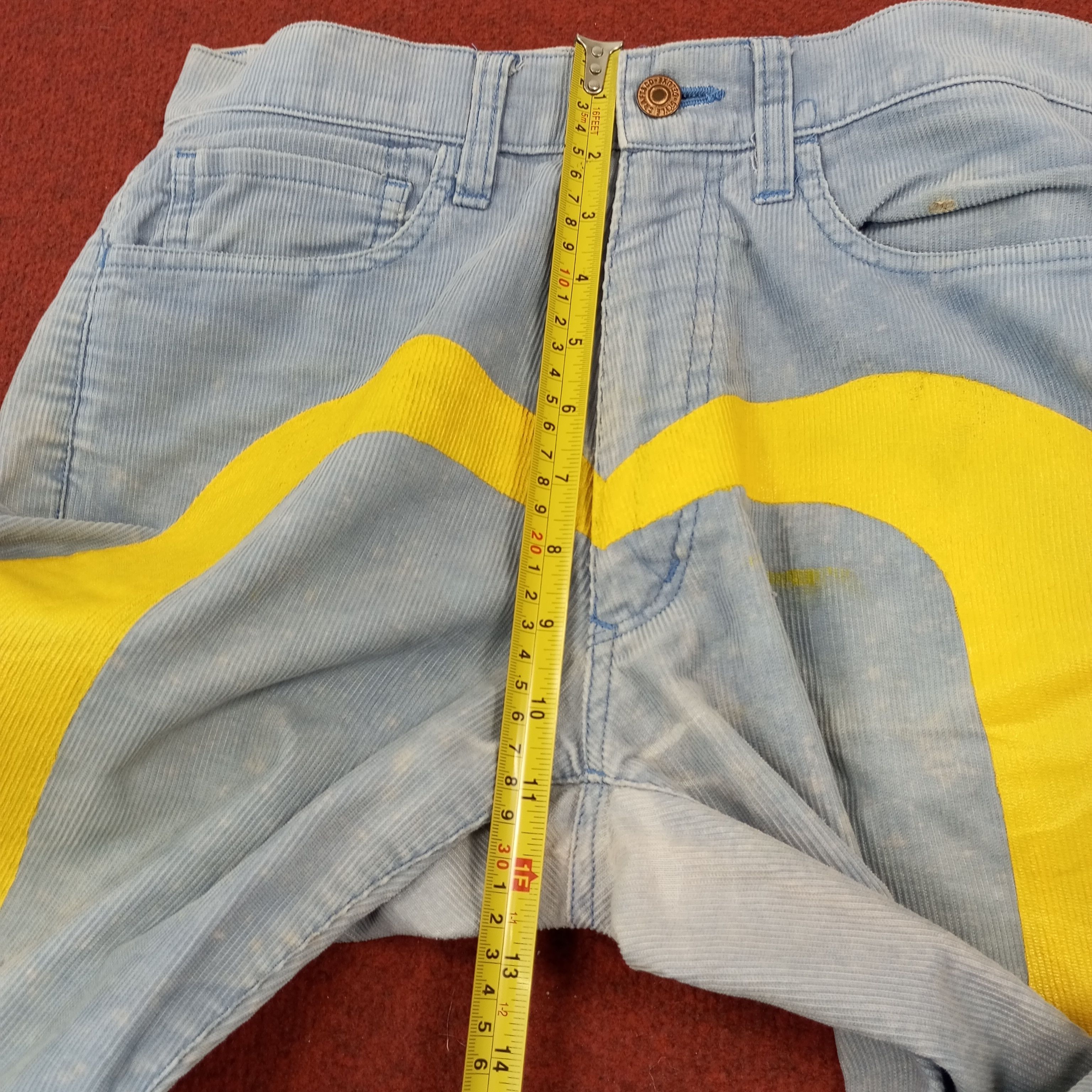 Japanese Brand × Vintage Evisu Japanese Brand Streetwear Custom Daicock Pants Size US 28 / EU 44 - 8 Thumbnail